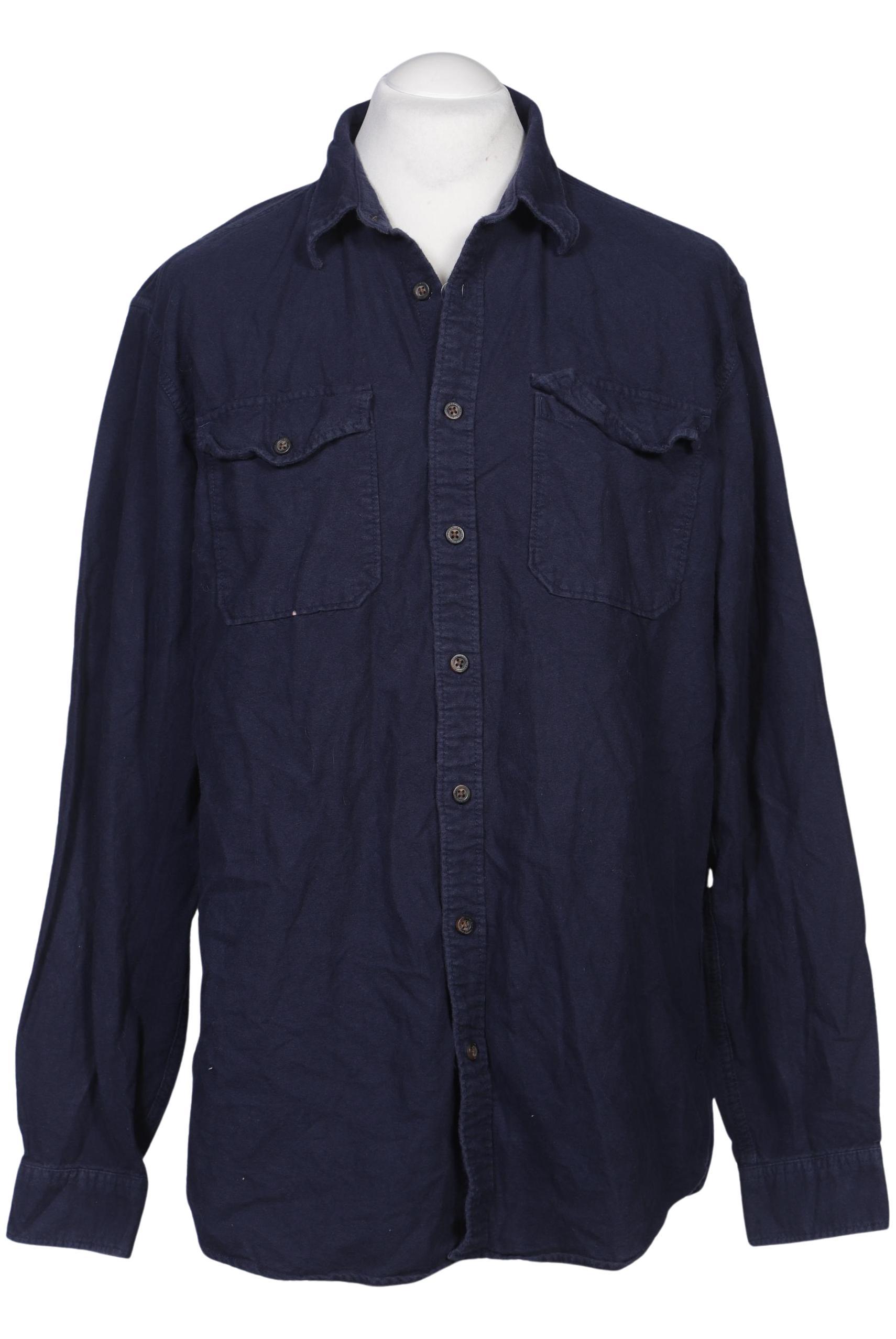 

Eddie Bauer Herren Hemd, marineblau, Gr. 52