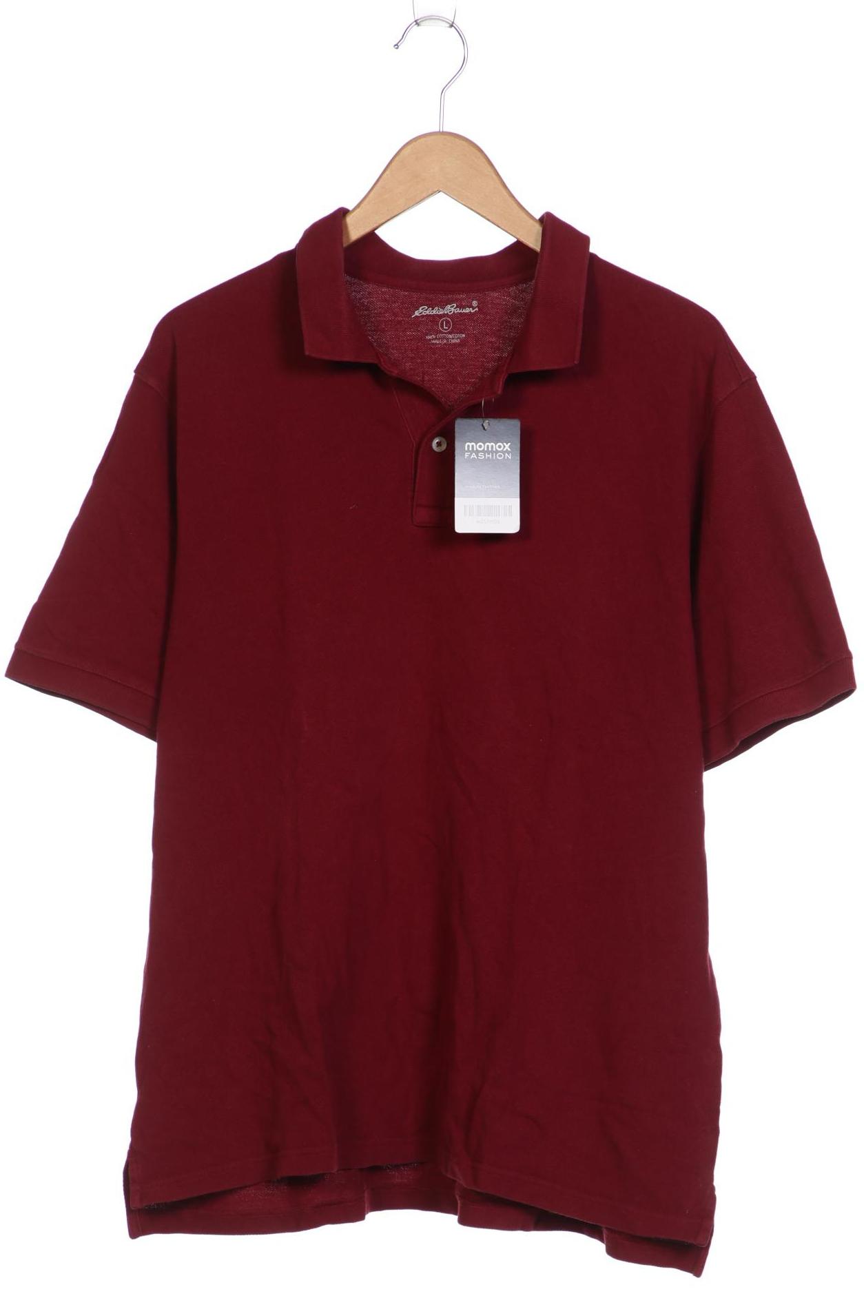 

Eddie Bauer Herren Poloshirt, bordeaux