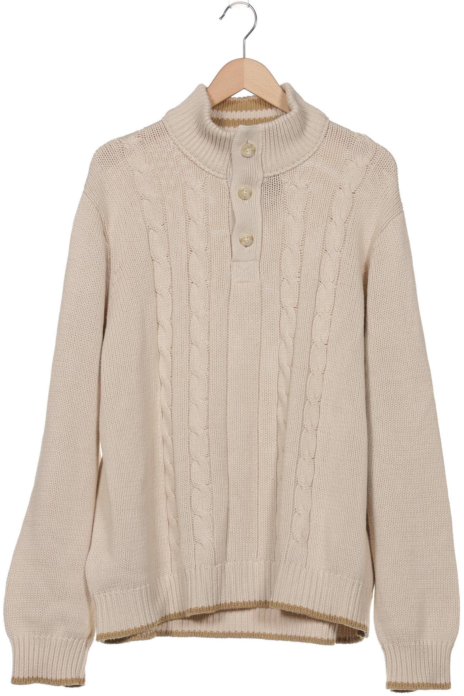 

Eddie Bauer Herren Pullover, cremeweiß, Gr. 56