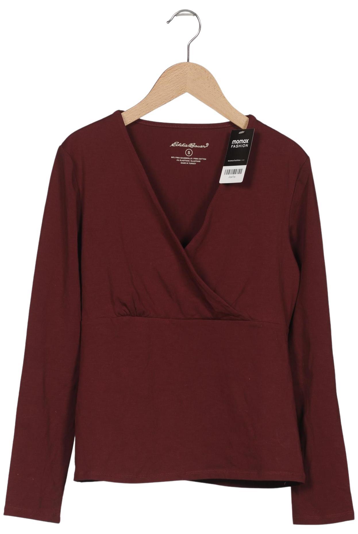 

Eddie Bauer Damen Langarmshirt, bordeaux, Gr. 134