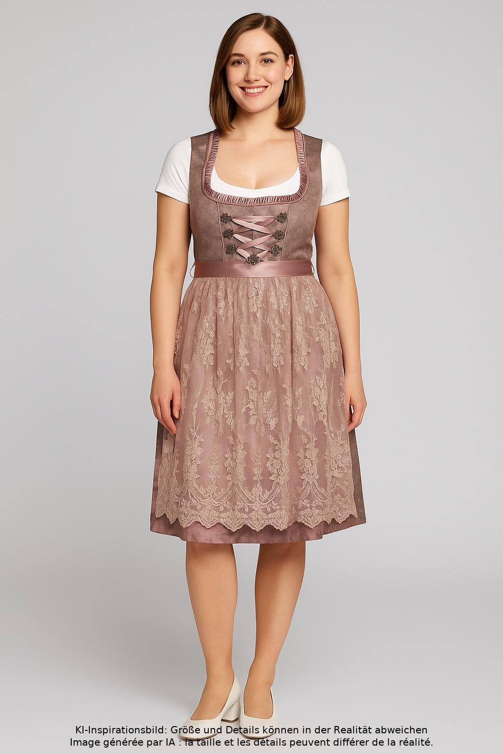 

Edelnice Damen Kleid, pink, Gr. 46