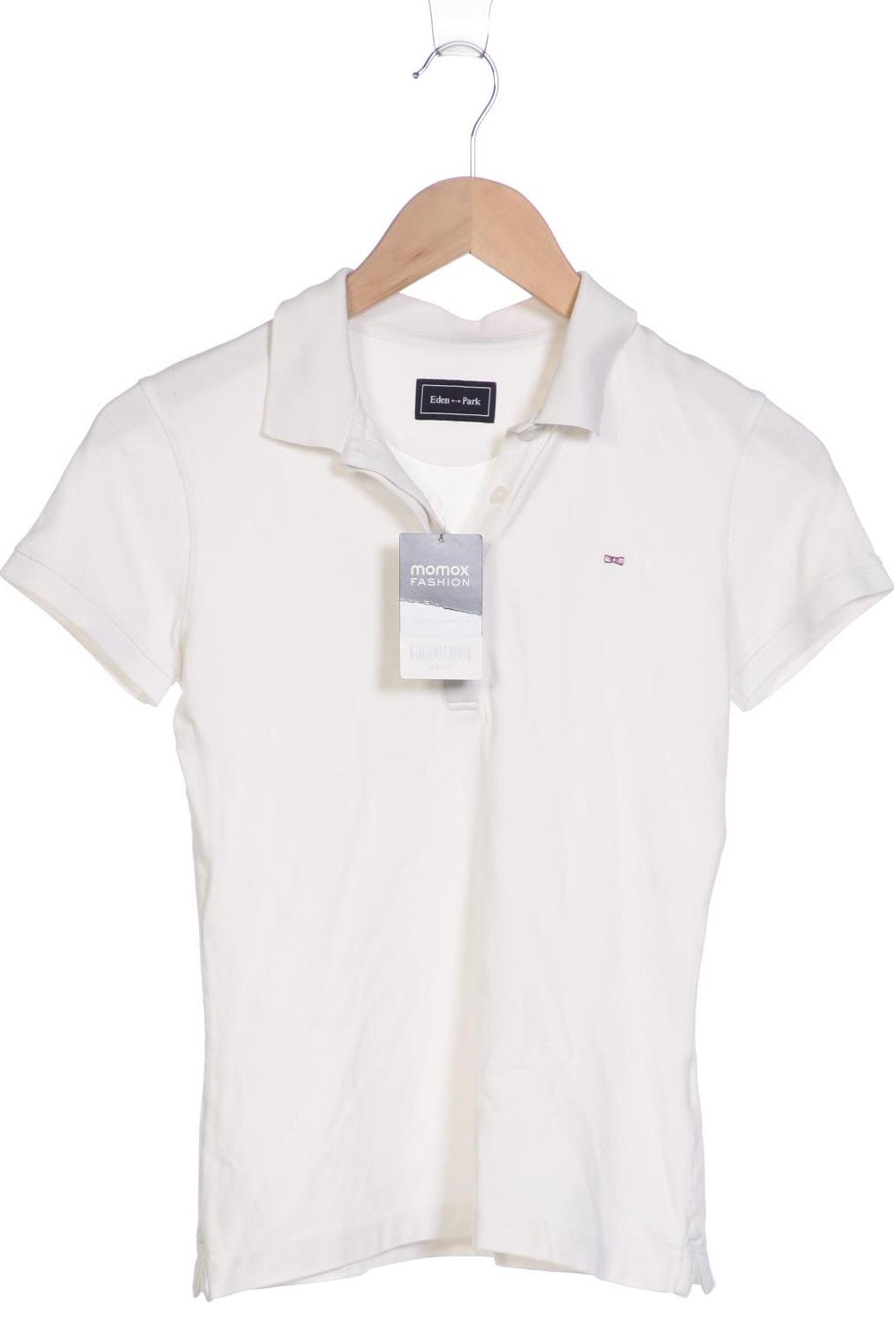 

Eden Park Damen Poloshirt, weiß, Gr. 34