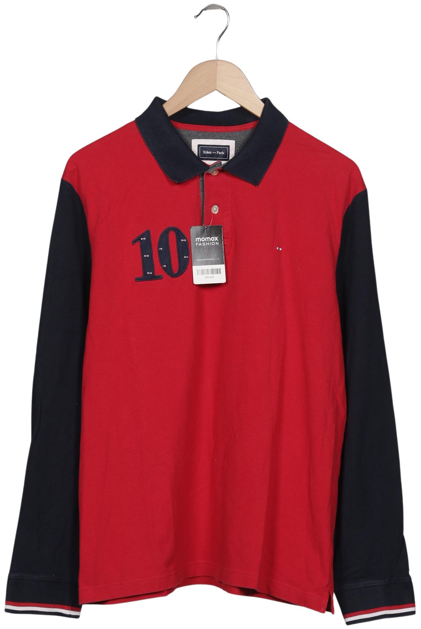 

Eden Park Herren Poloshirt, rot, Gr. 54