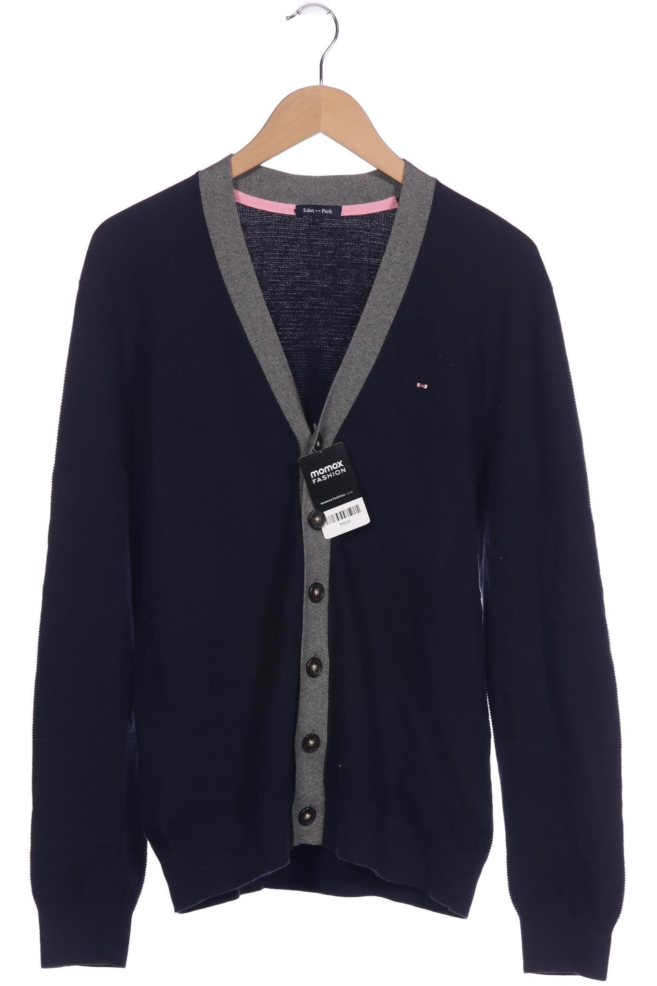 

Eden Park Herren Strickjacke, marineblau, Gr. 52