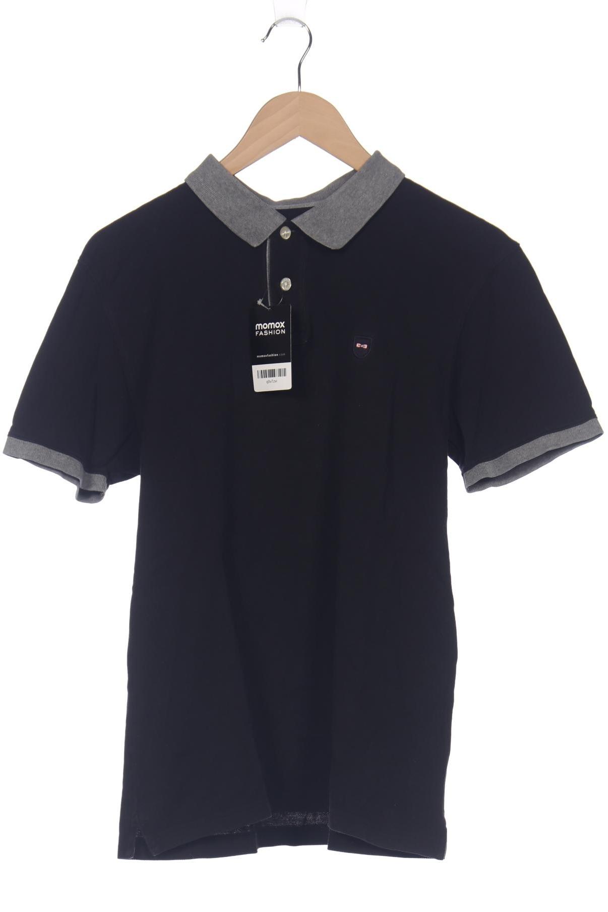 

Eden Park Herren Poloshirt, schwarz, Gr. 52