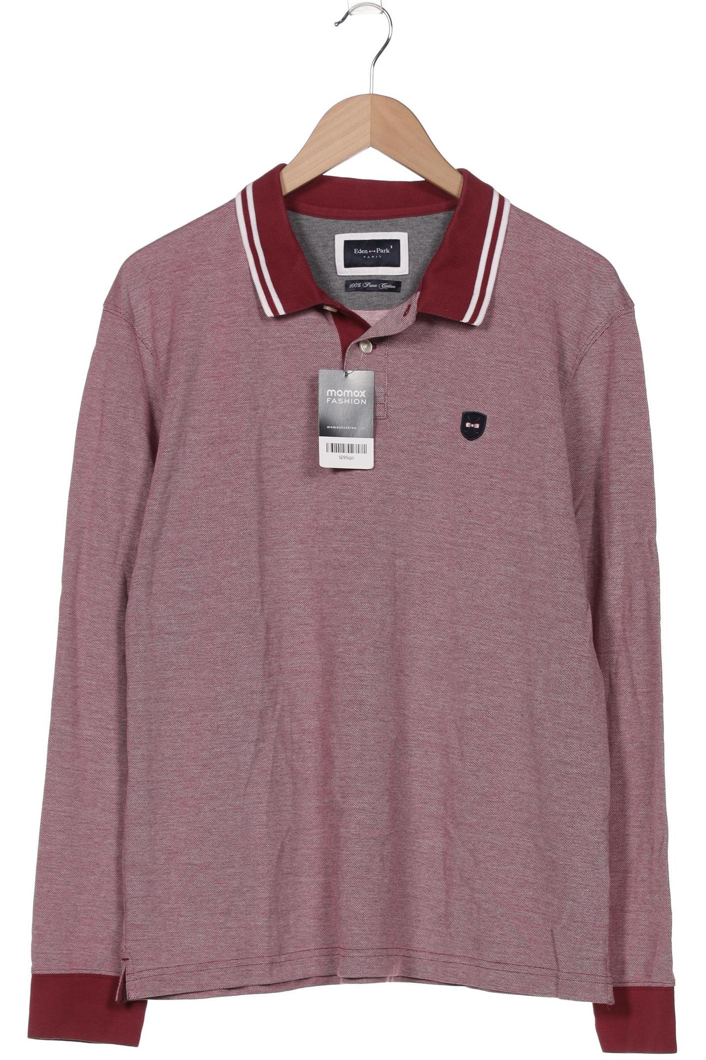 

Eden Park Herren Poloshirt, bordeaux, Gr. 54