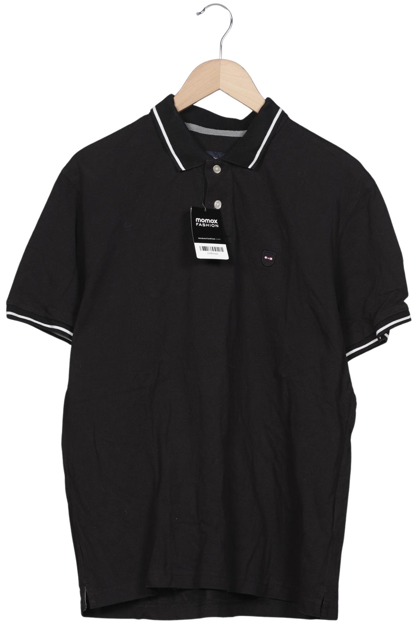 Thumbnail - Eden Park Herren Poloshirt, schwarz, Gr. 54