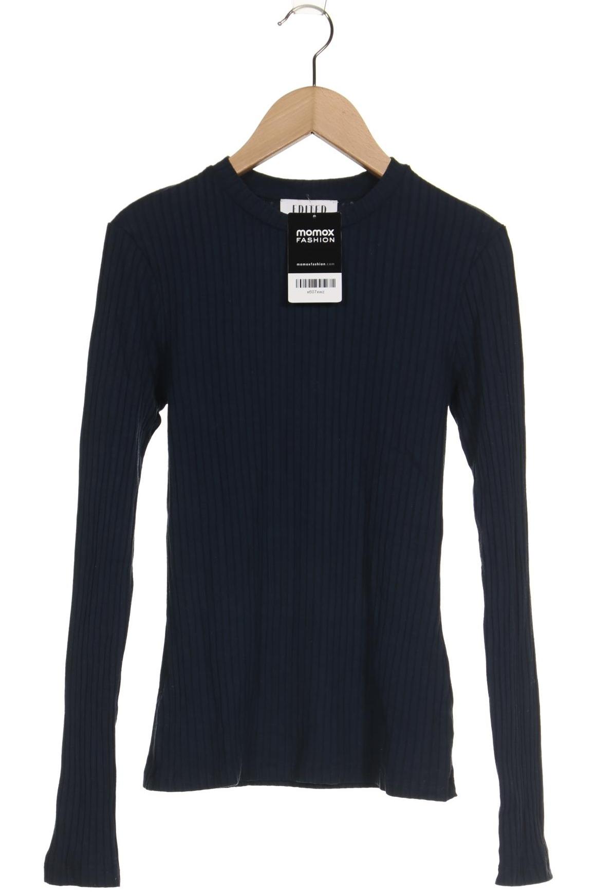 

Edited THE Label Damen Langarmshirt, marineblau, Gr. 36