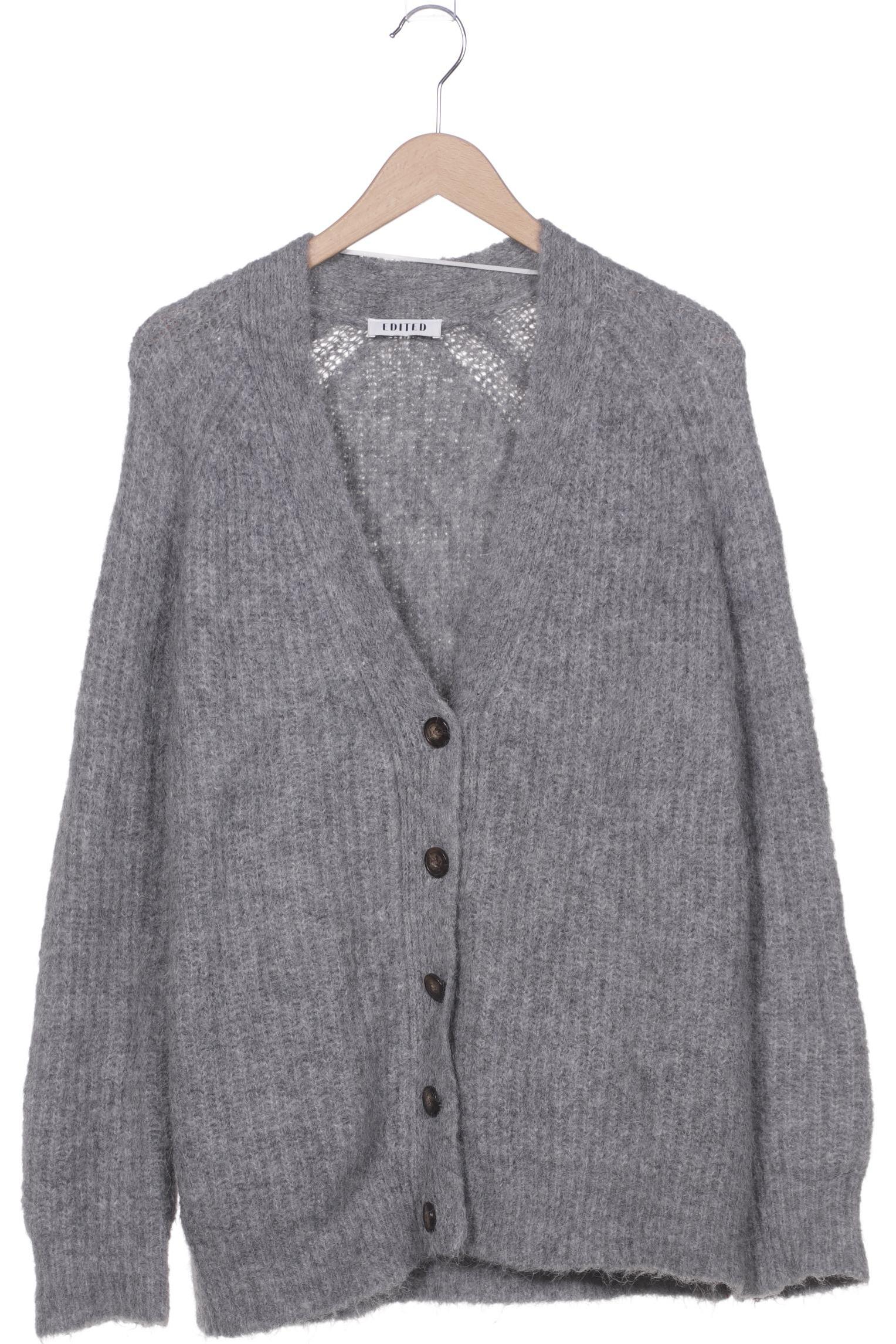 

Edited THE Label Damen Strickjacke, grau, Gr. 40