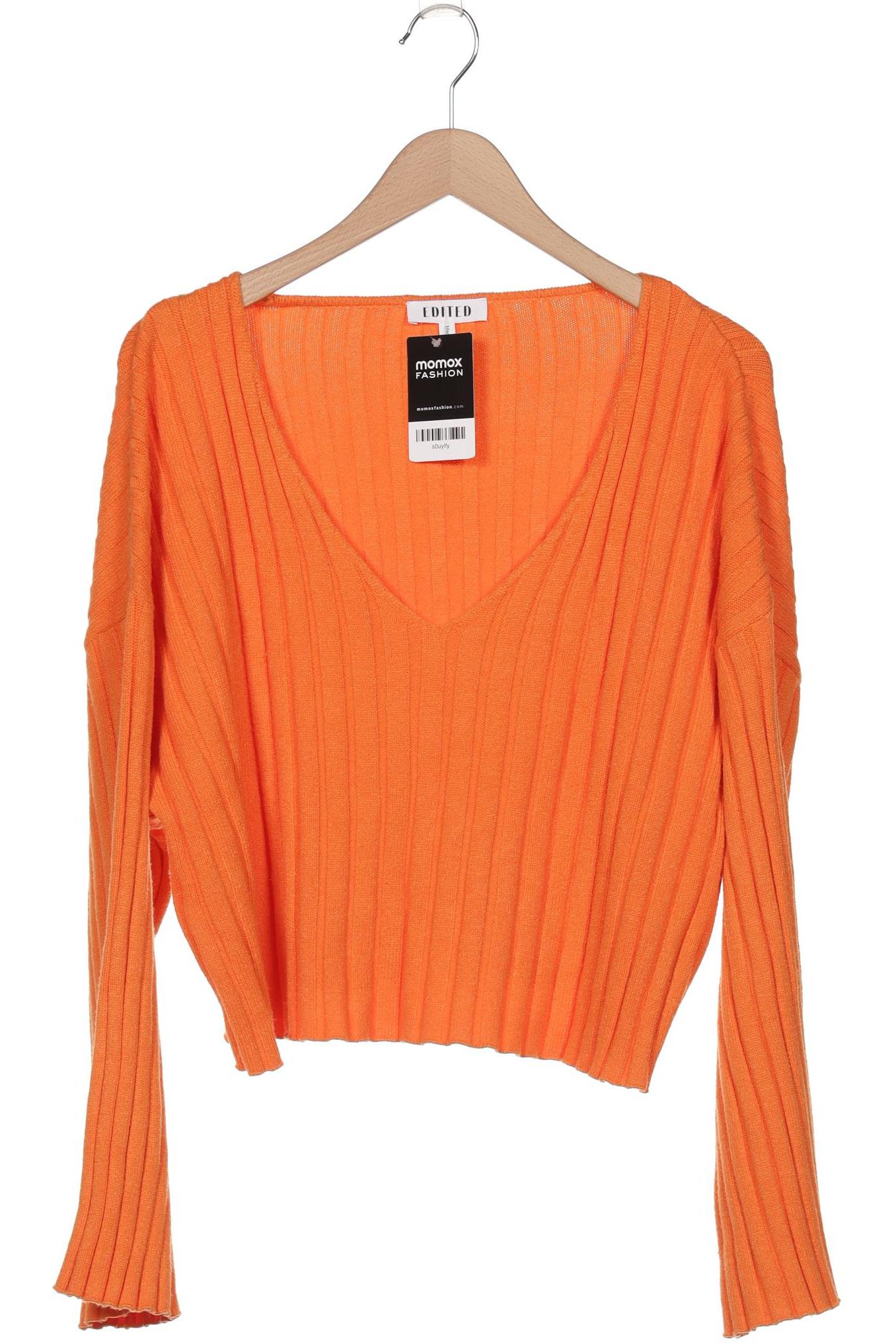 

Edited THE Label Damen Pullover, orange, Gr. 36