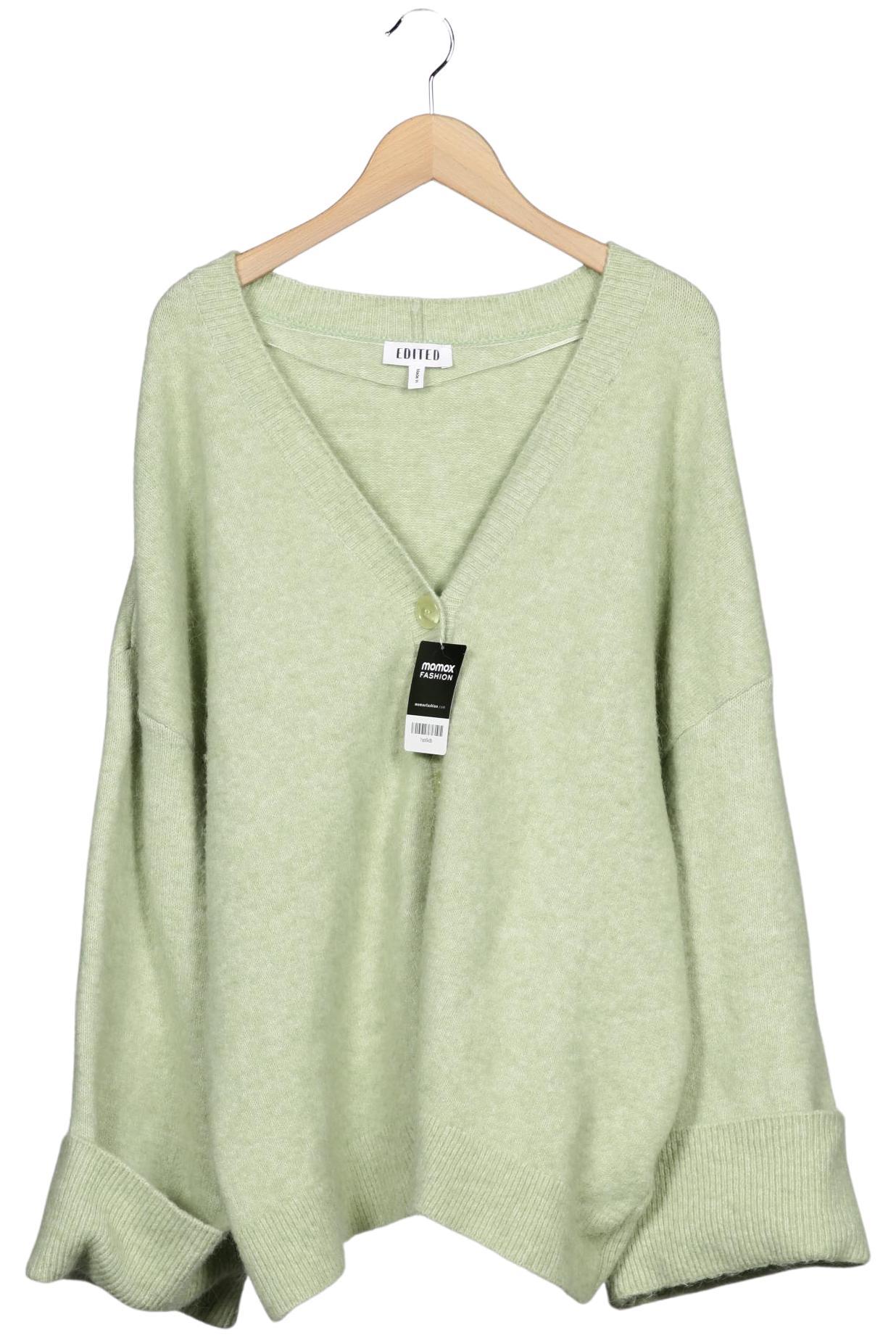 

Edited THE Label Damen Strickjacke, hellgrün, Gr. 42