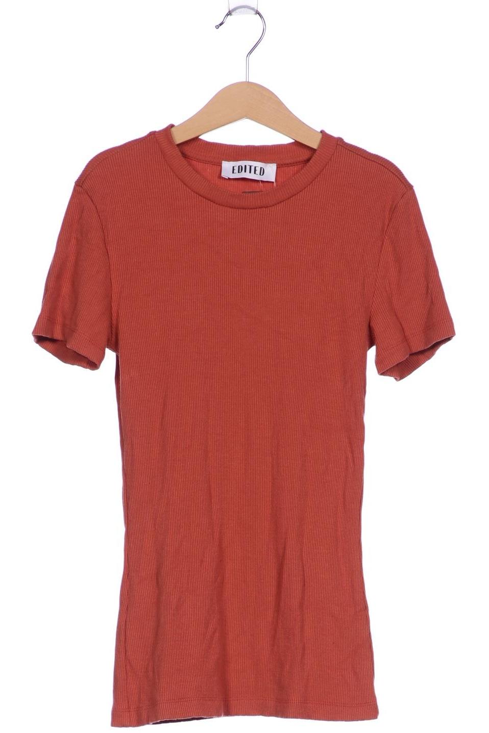 

Edited THE Label Damen T-Shirt, rot, Gr. 34