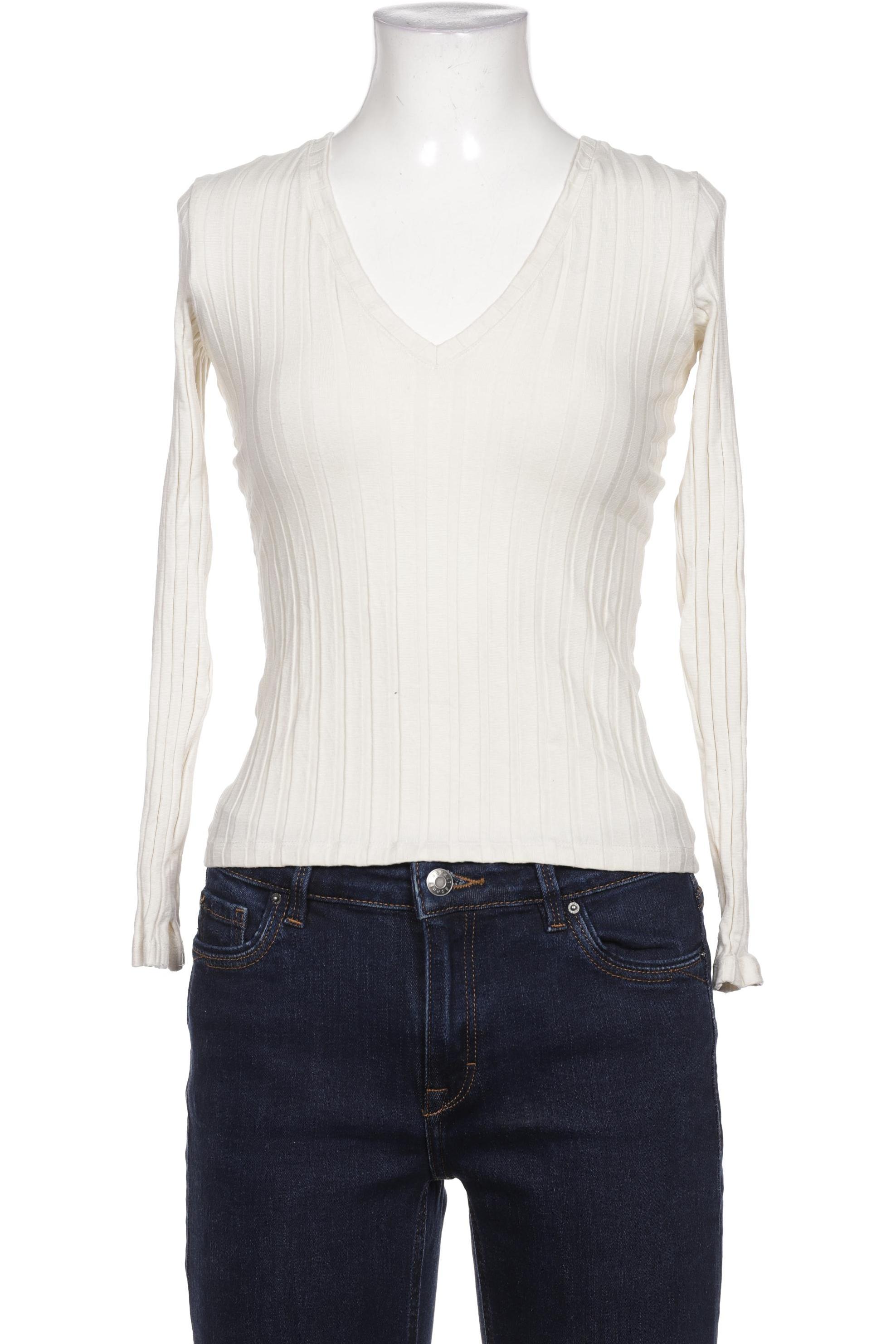 

EDITED THE LABEL Damen Langarmshirt, cremeweiß