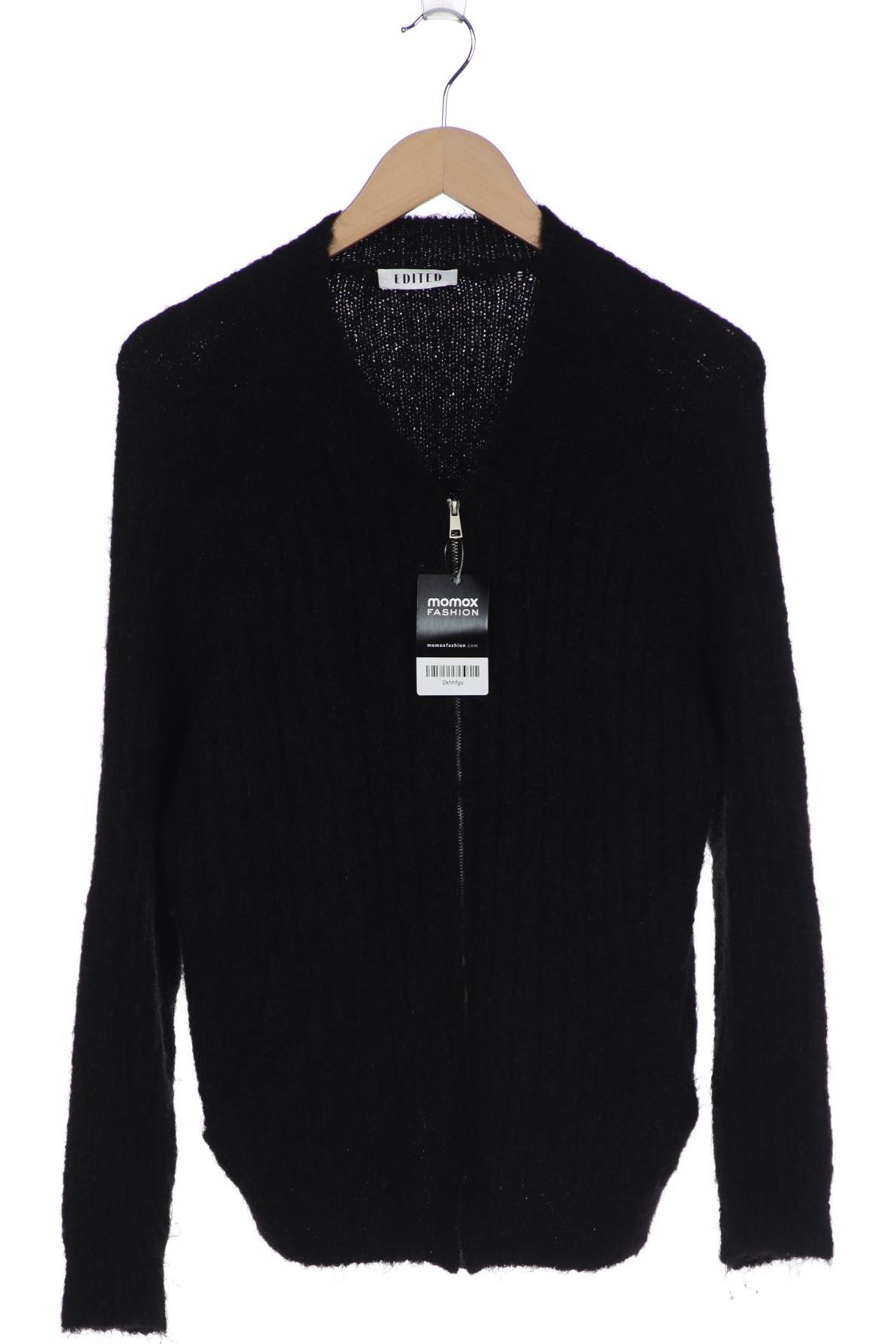 

EDITED THE LABEL Damen Strickjacke, schwarz