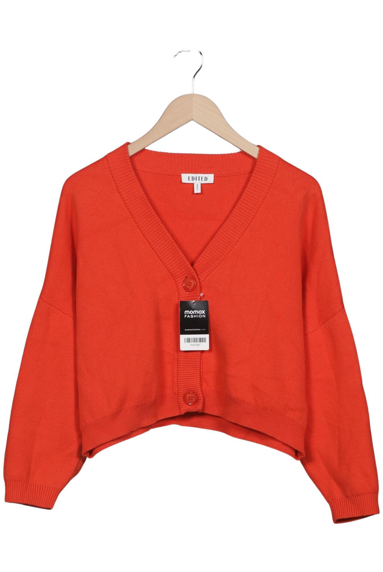 

Edited THE Label Damen Strickjacke, rot, Gr. 36