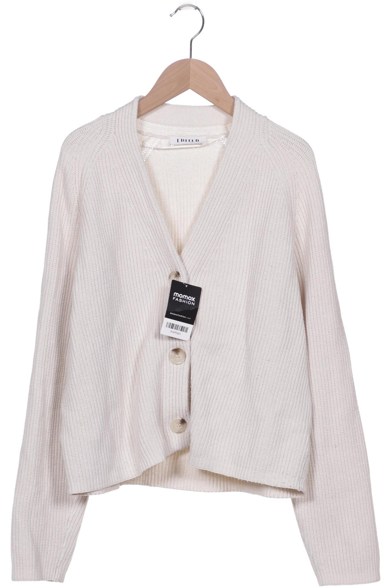 

EDITED THE LABEL Damen Strickjacke, beige