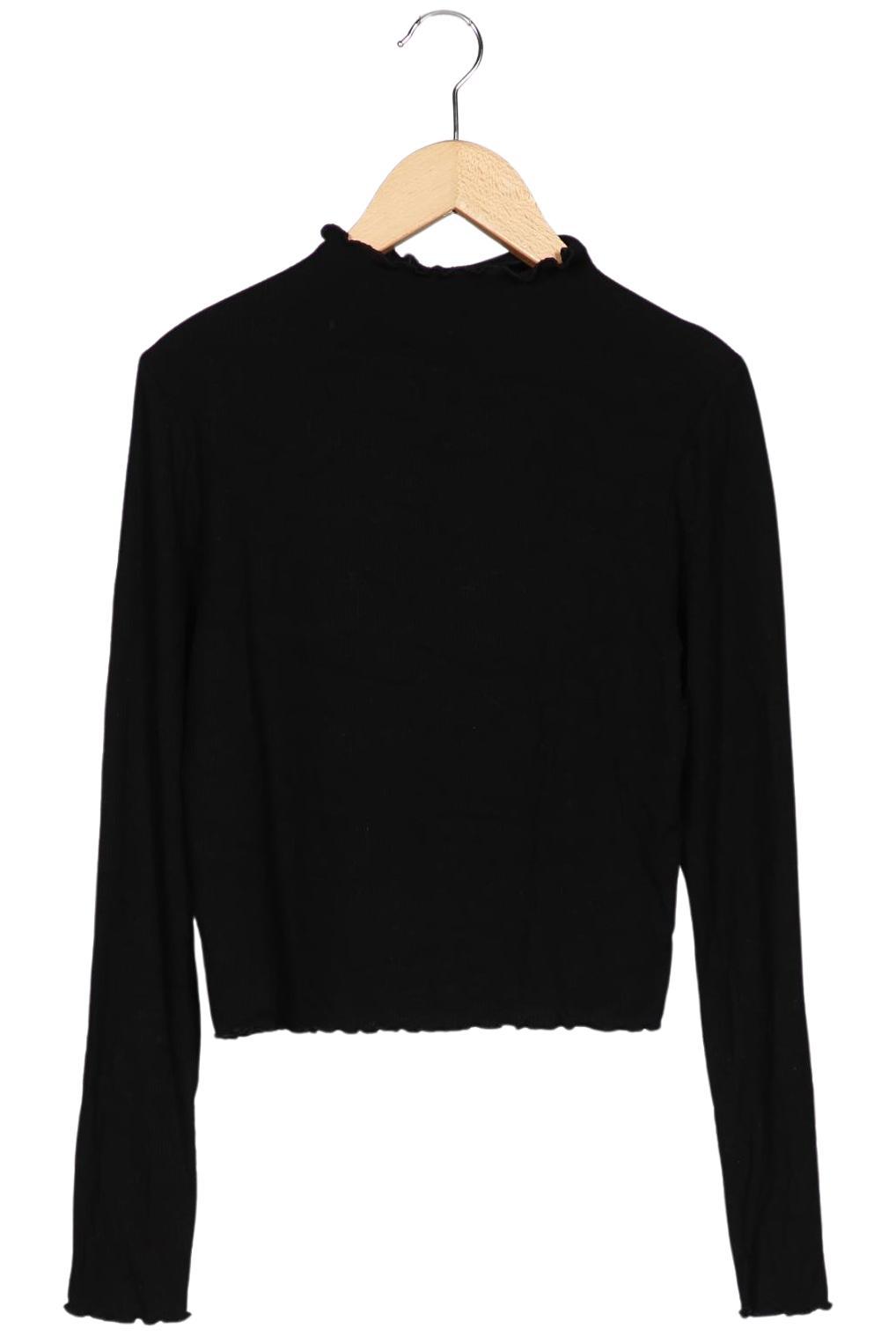 

Edited THE Label Damen Langarmshirt, schwarz, Gr. 40