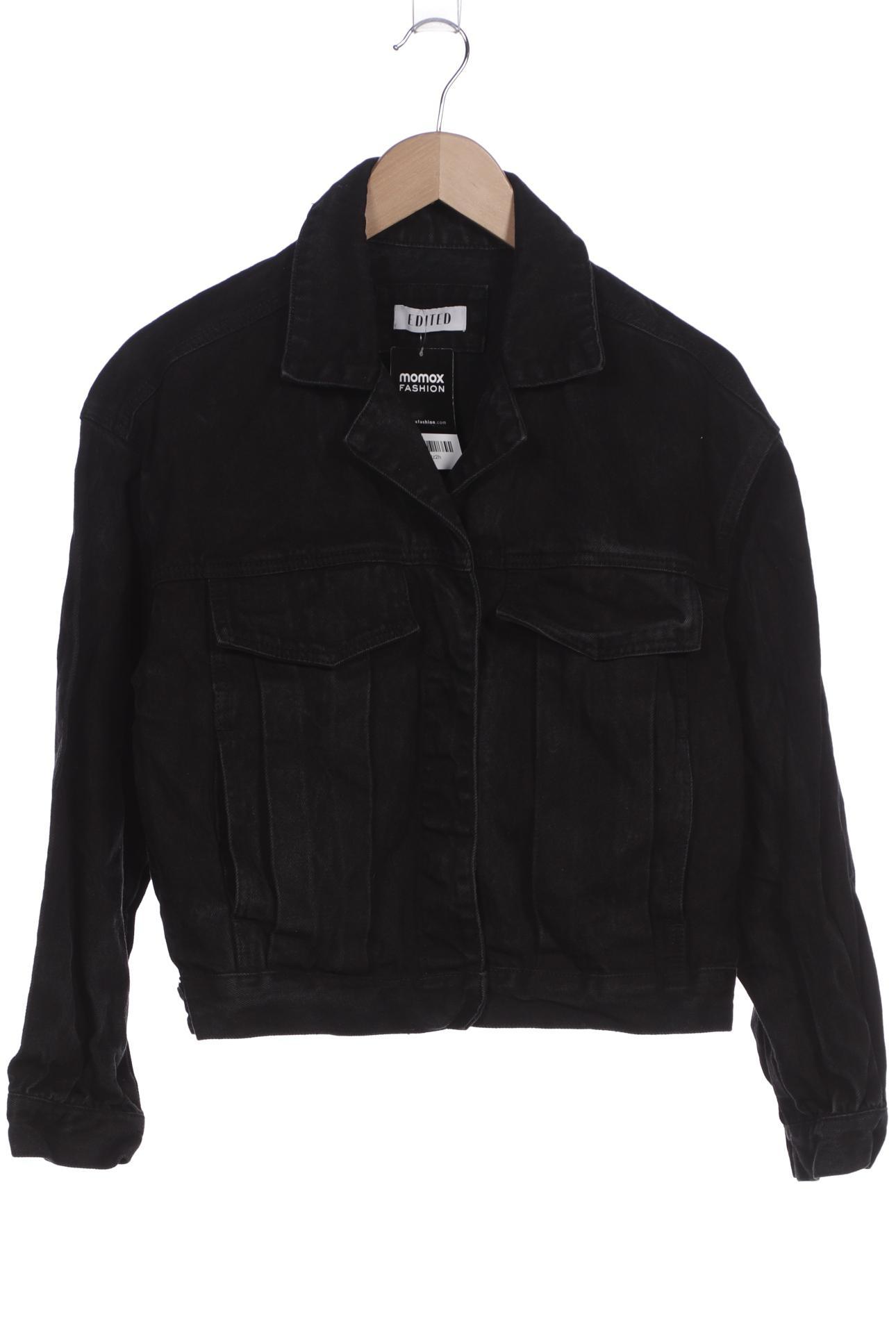 

Edited THE Label Damen Jacke, schwarz, Gr. 36