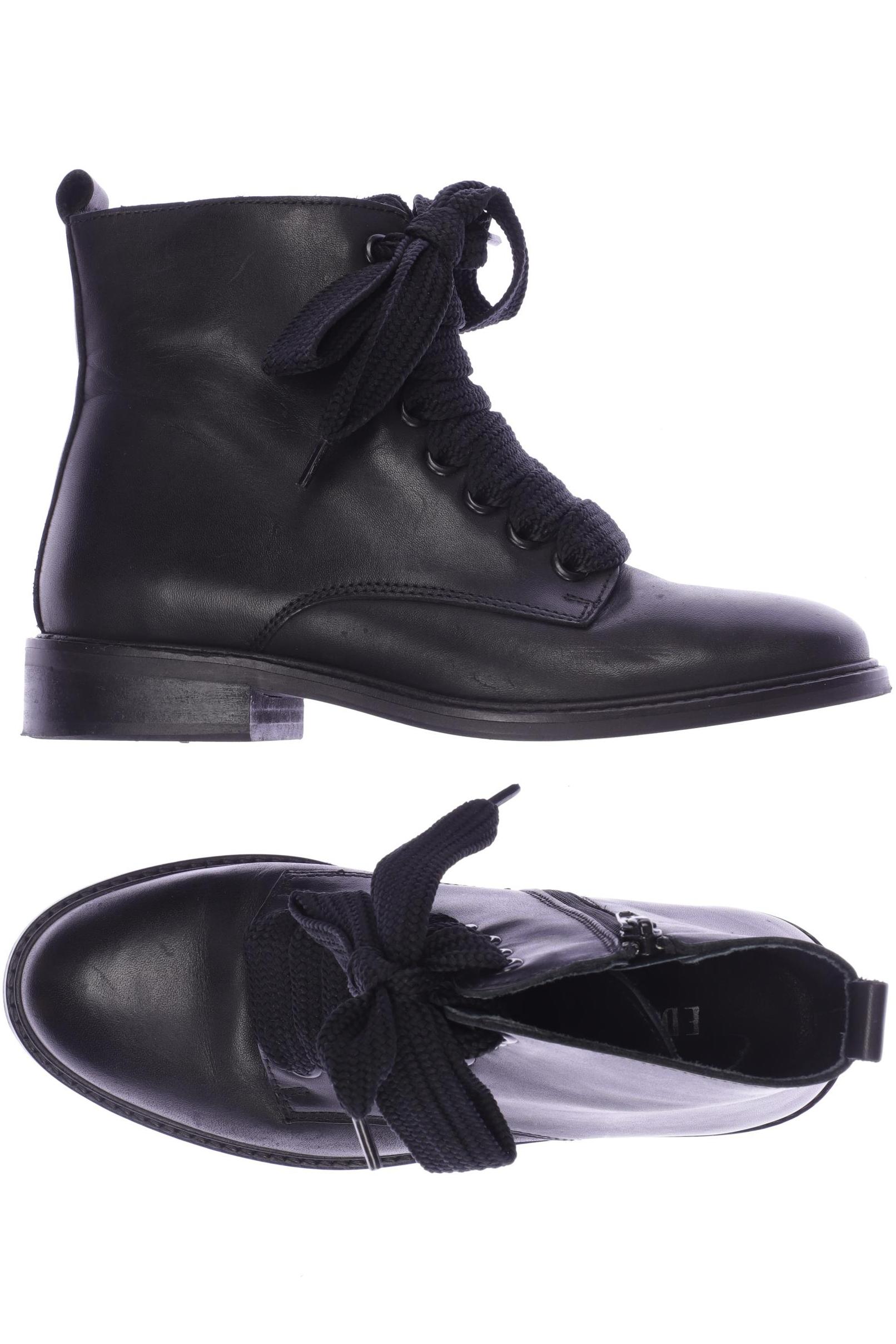 

Edited THE Label Damen Stiefelette, schwarz, Gr. 36