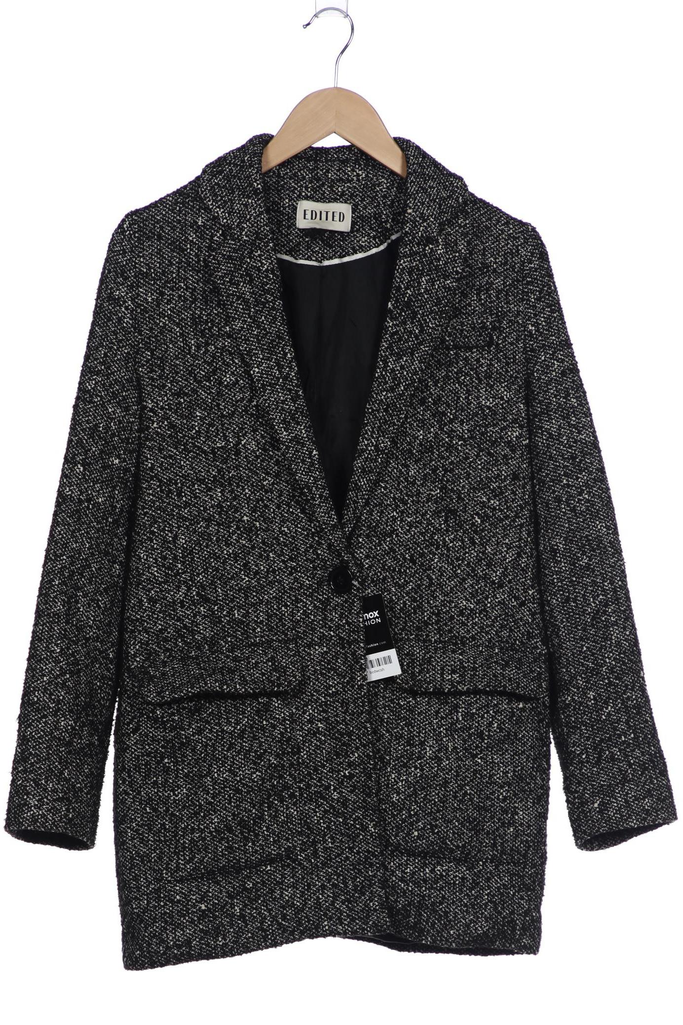 

Edited THE Label Damen Mantel, schwarz, Gr. 36