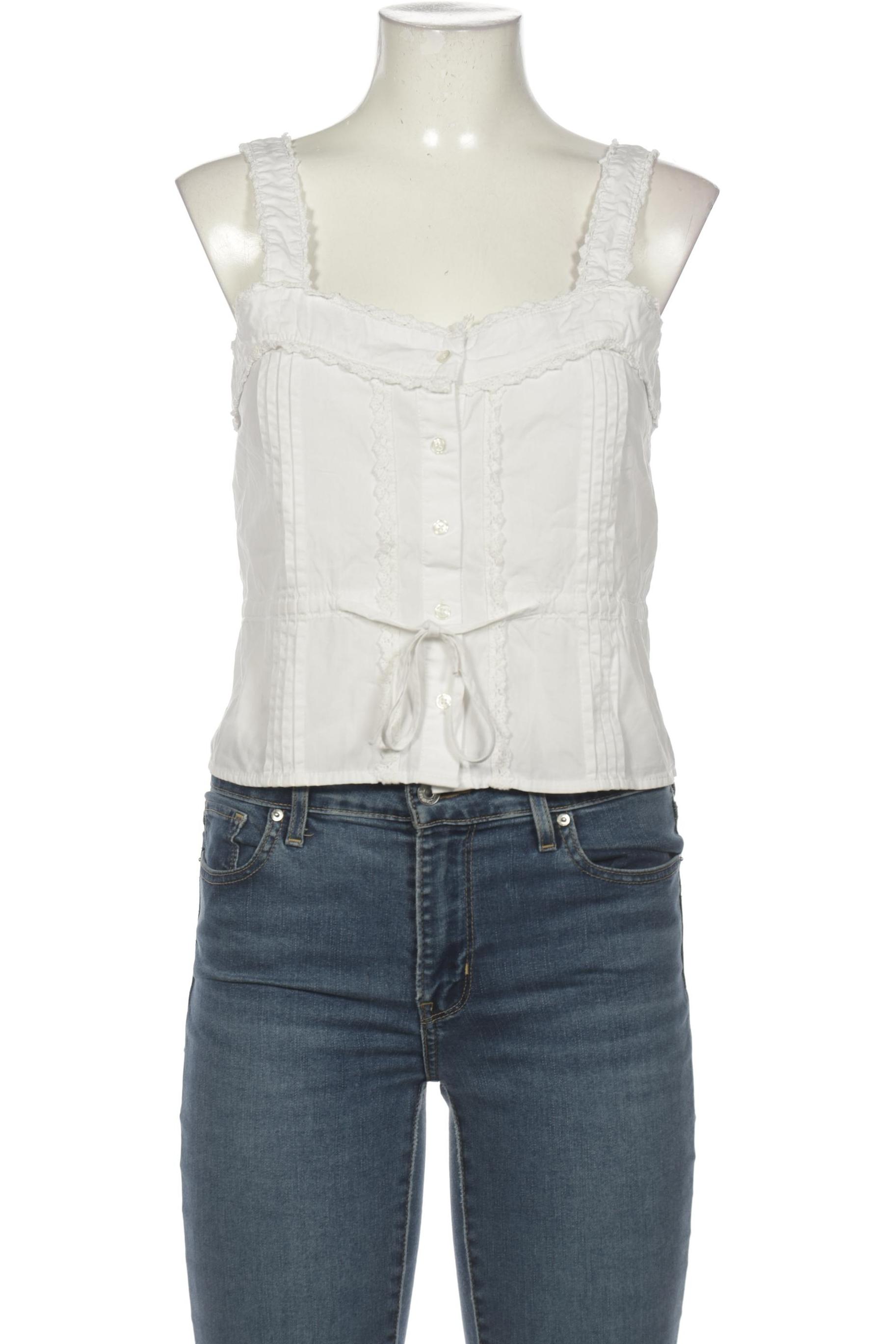 

EDITED THE LABEL Damen Bluse, weiß