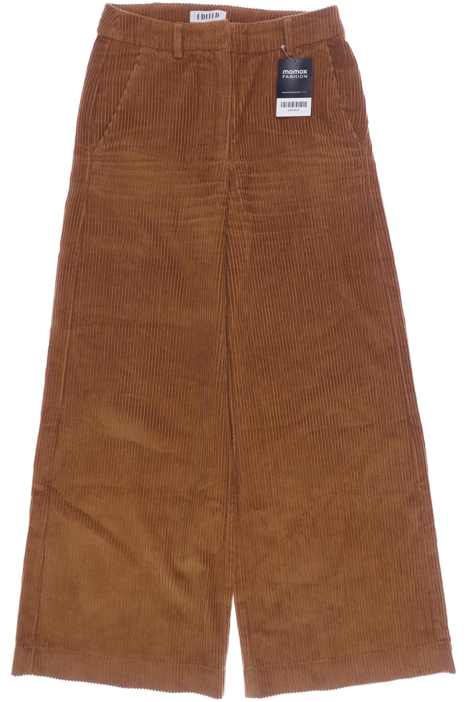 

EDITED THE LABEL Damen Stoffhose, braun
