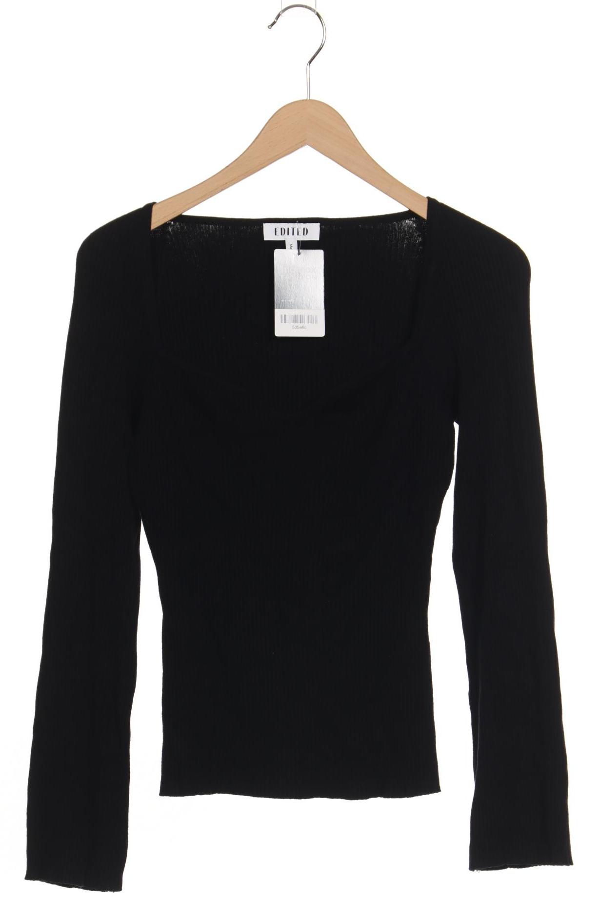 

Edited THE Label Damen Pullover, schwarz, Gr. 42