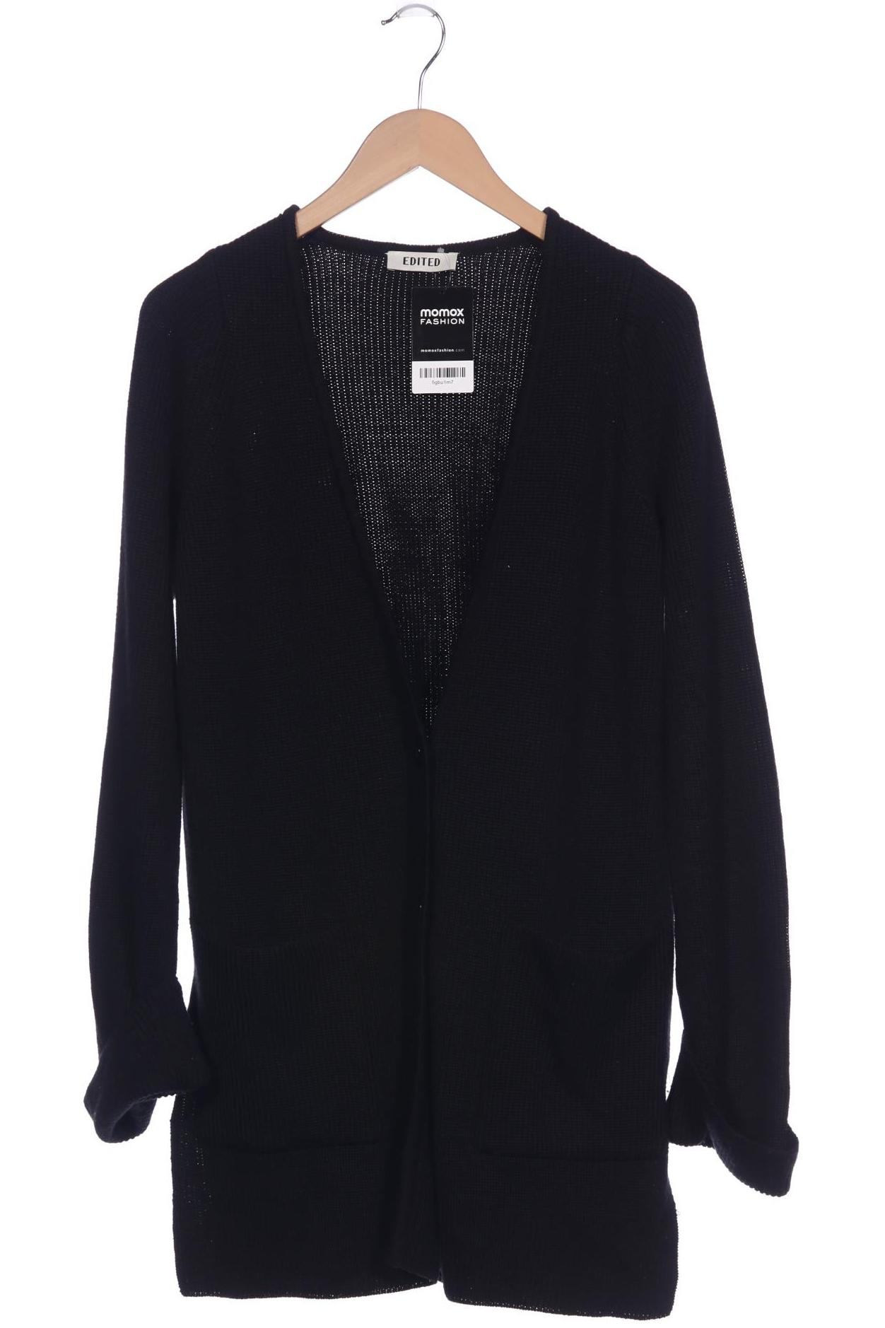 

Edited THE Label Damen Strickjacke, schwarz, Gr. 38
