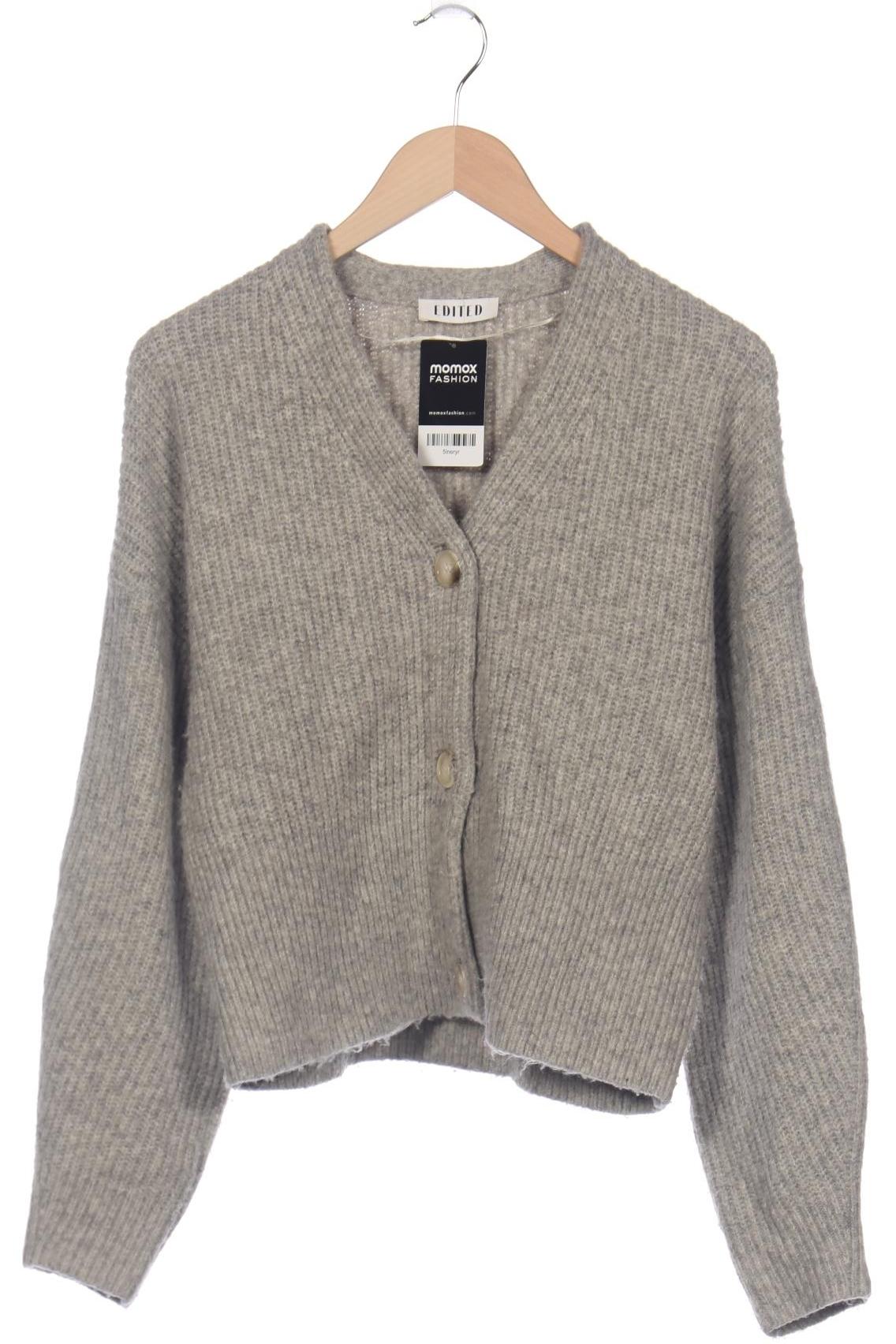 

Edited THE Label Damen Strickjacke, grau, Gr. 36