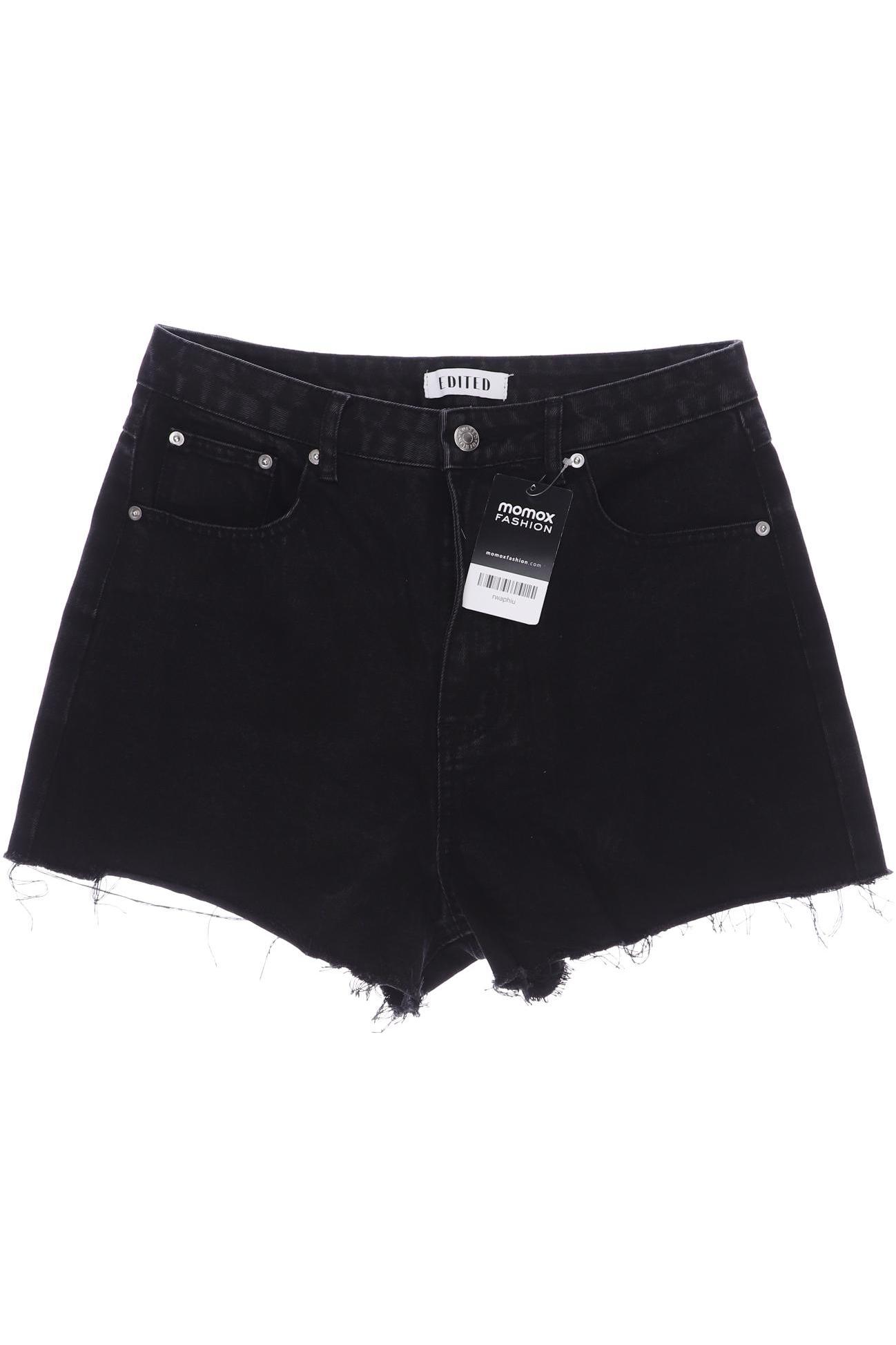 

EDITED THE LABEL Damen Shorts, schwarz