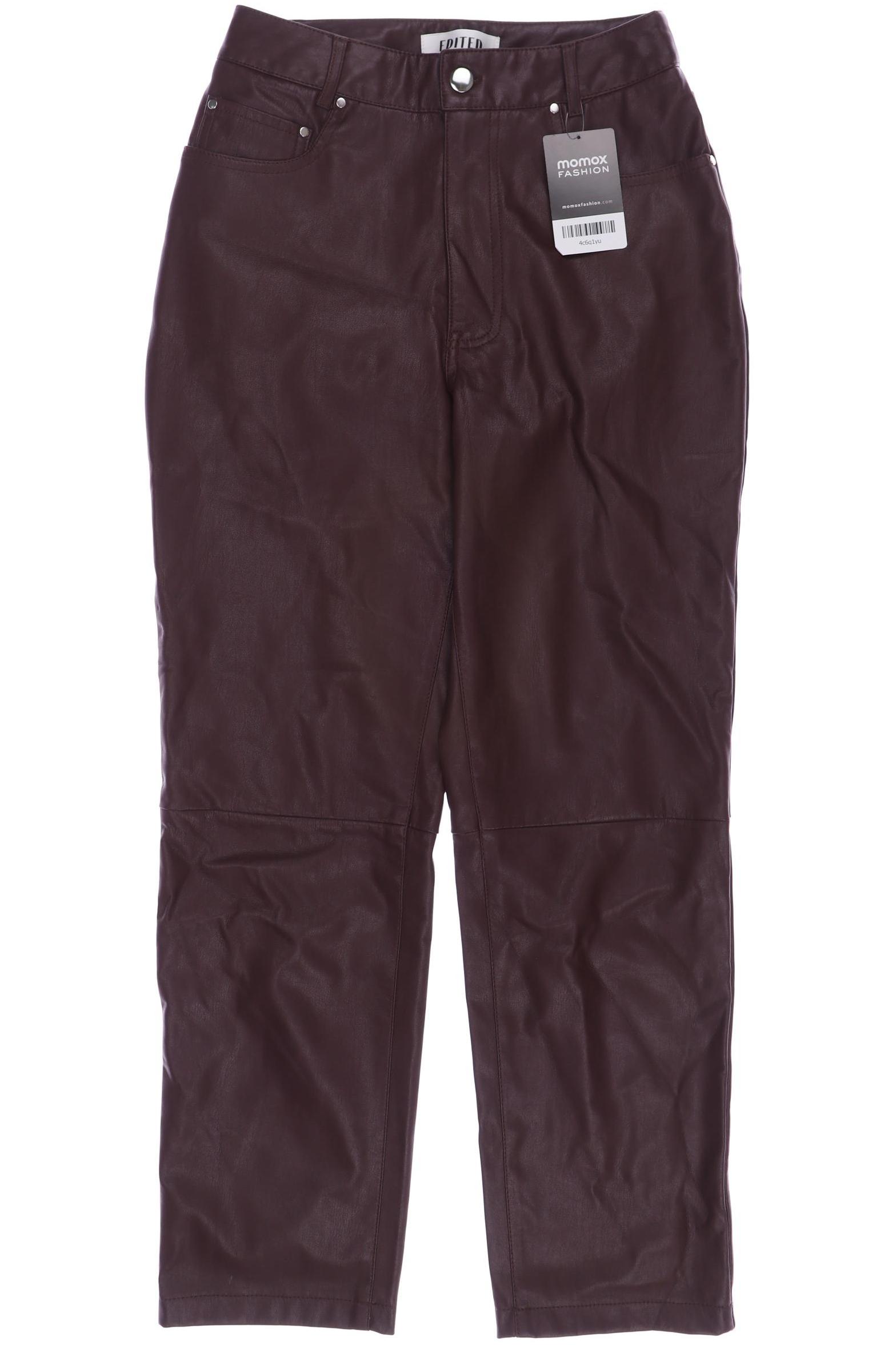 

EDITED THE LABEL Damen Stoffhose, bordeaux