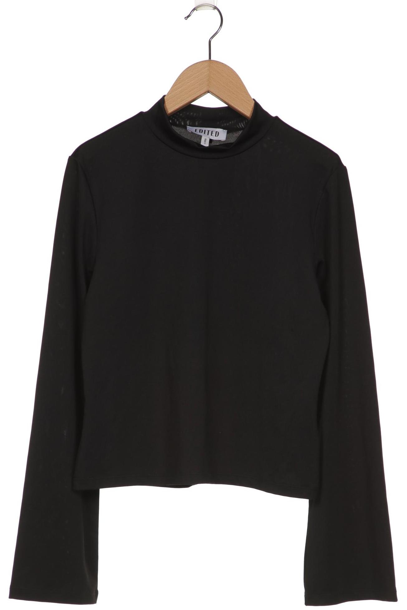 

Edited THE Label Damen Langarmshirt, schwarz, Gr. 40