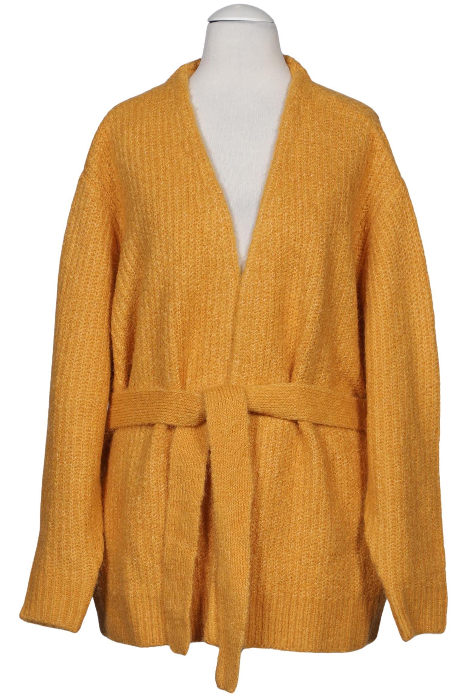 

Edited THE Label Damen Strickjacke, gelb, Gr. 38