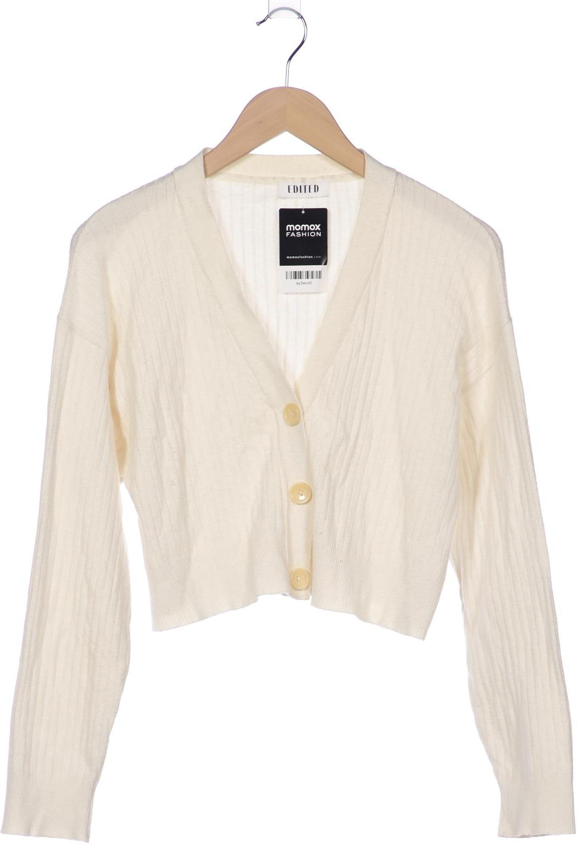 

Edited THE Label Damen Strickjacke, cremeweiß, Gr. 42