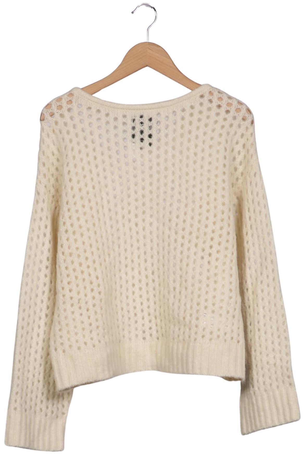 

Edited THE Label Damen Pullover, cremeweiß, Gr. 36