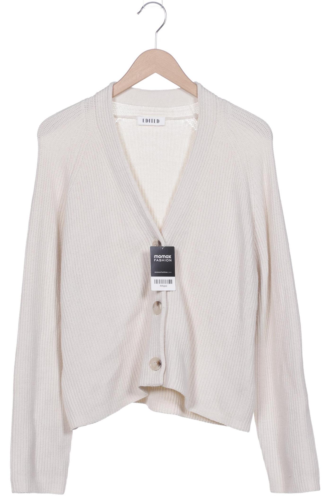 

Edited THE Label Damen Strickjacke, cremeweiß, Gr. 42