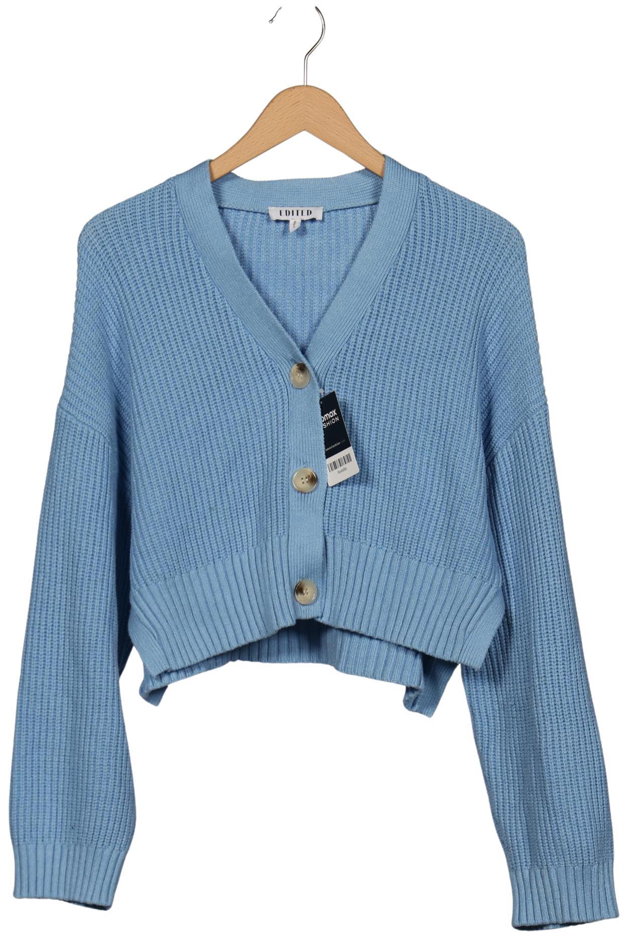 

Edited THE Label Damen Strickjacke, hellblau, Gr. 38