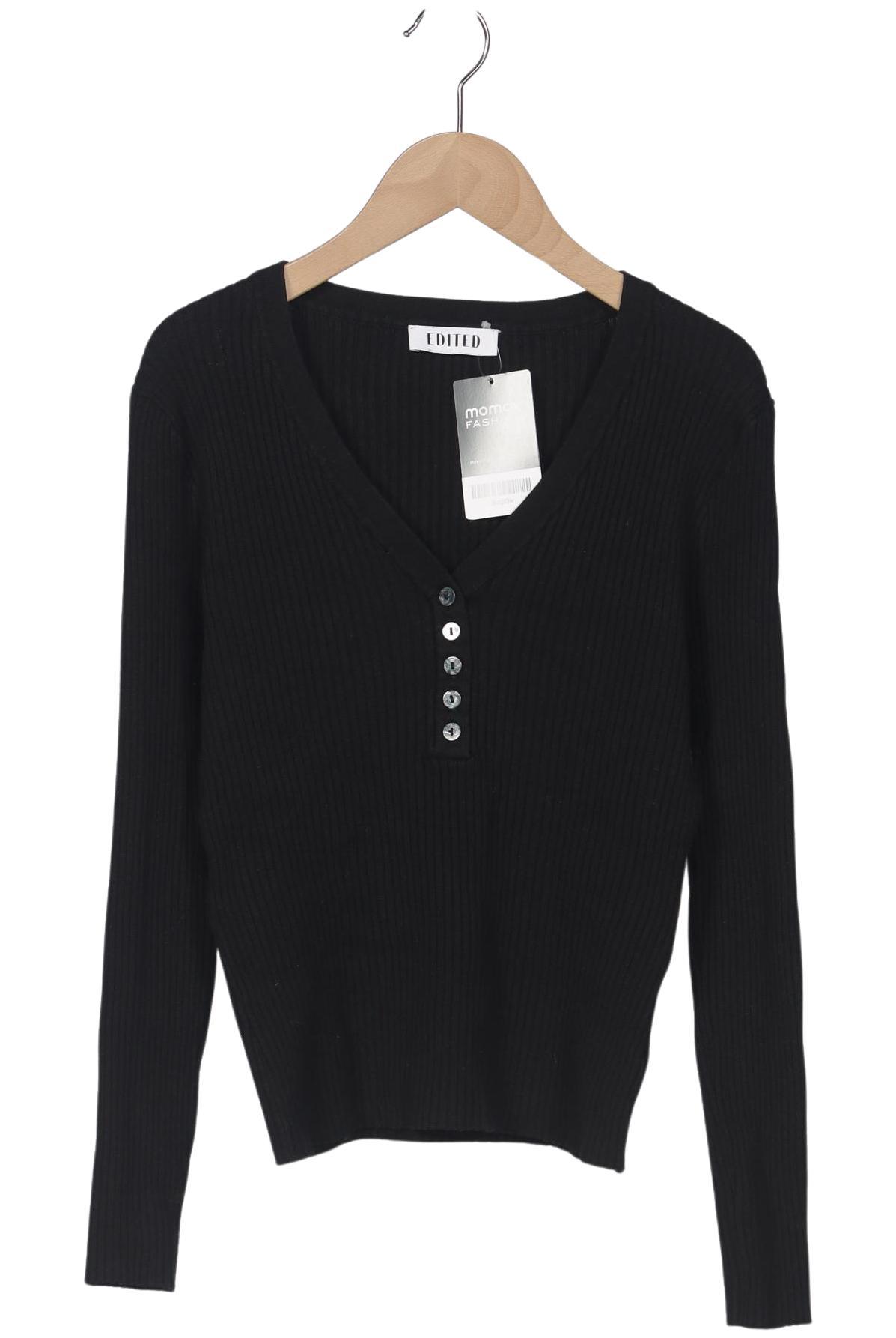 

Edited THE Label Damen Pullover, schwarz, Gr. 36