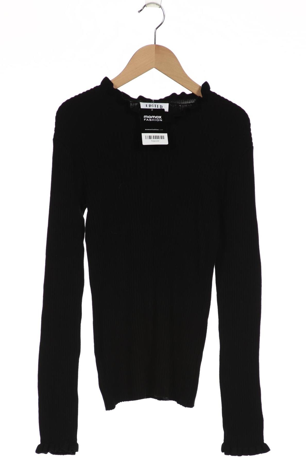 

Edited THE Label Damen Pullover, schwarz, Gr. 34