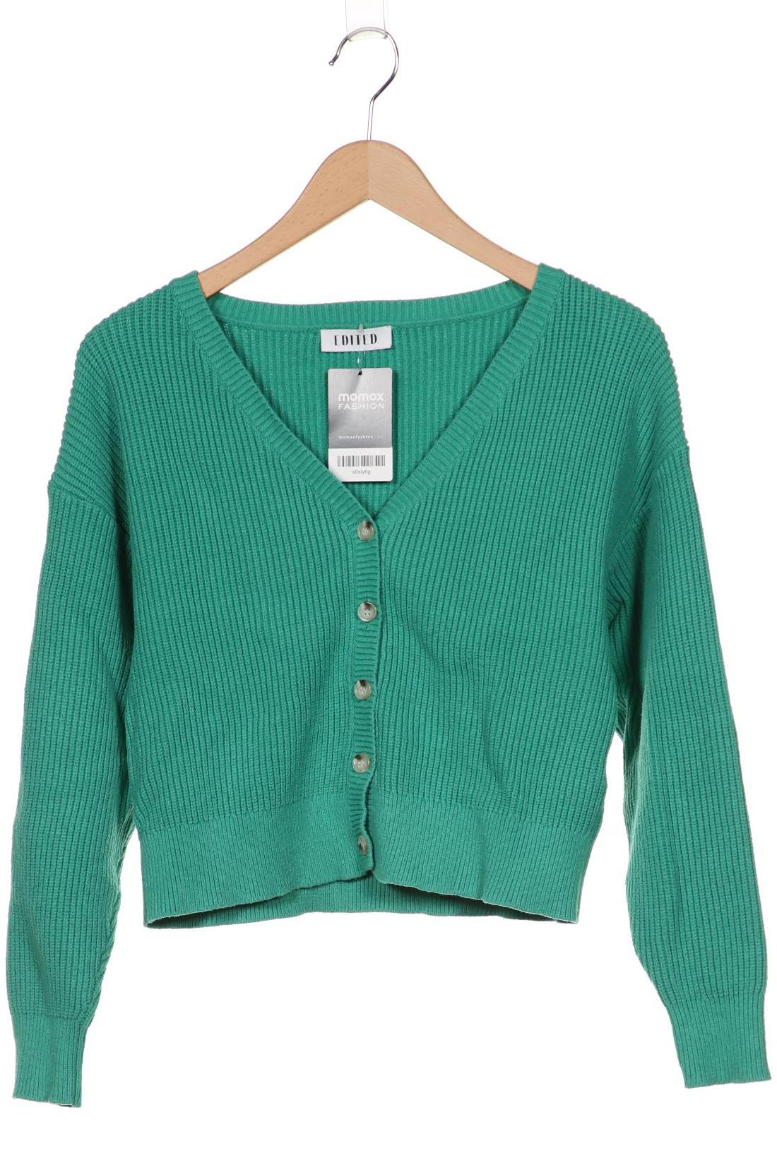 

Edited THE Label Damen Strickjacke, grün, Gr. 34