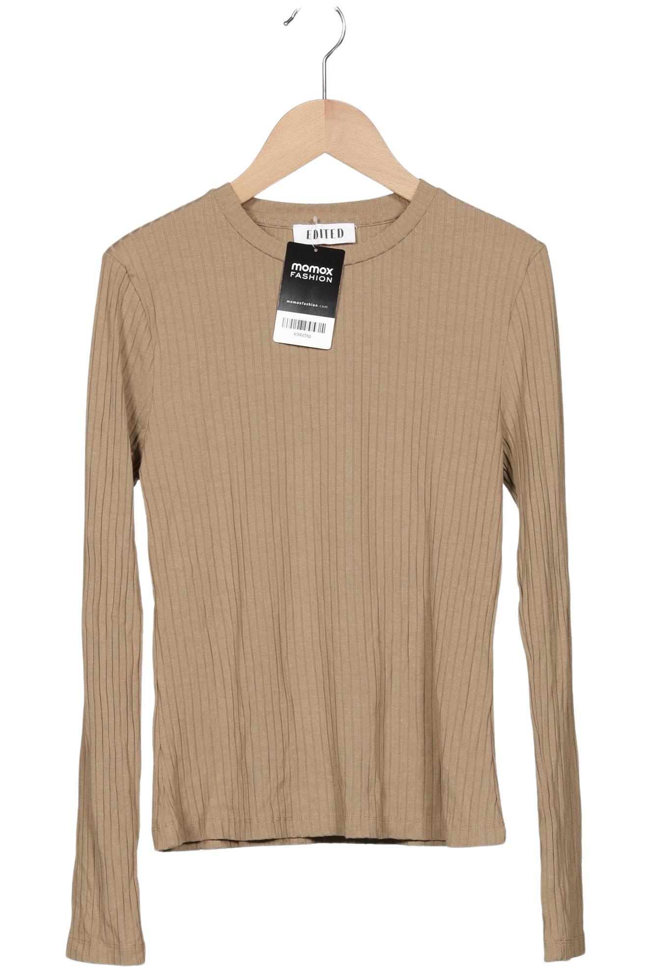 

Edited THE Label Damen Langarmshirt, beige, Gr. 40