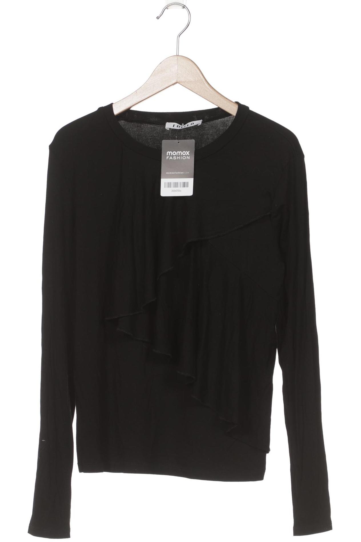 

Edited THE Label Damen Langarmshirt, schwarz, Gr. 38