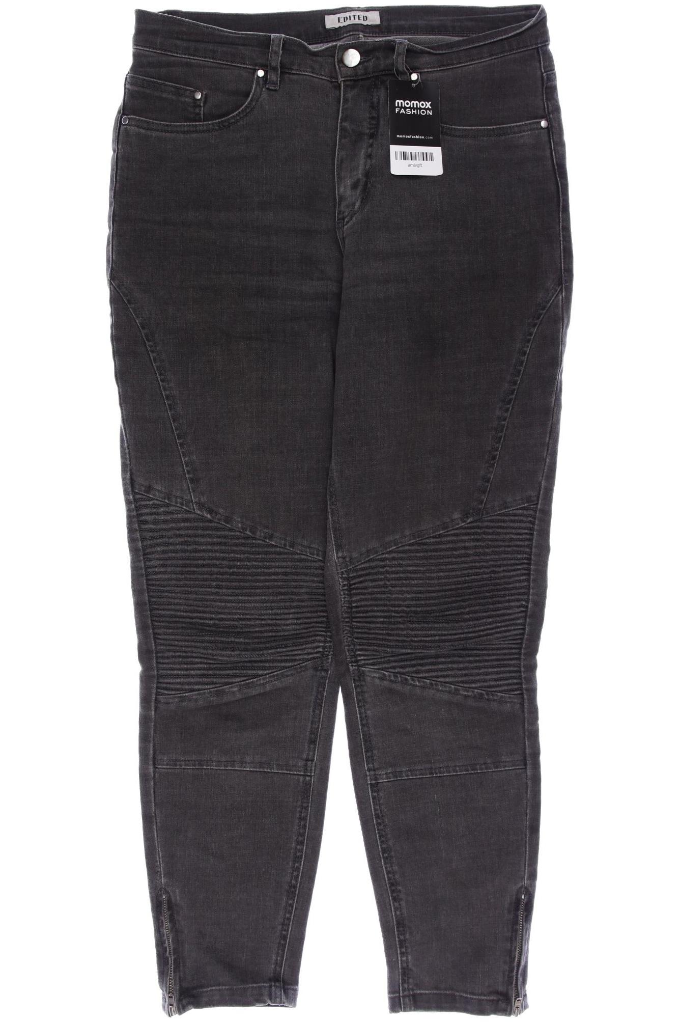 

EDITED THE LABEL Damen Jeans, grau