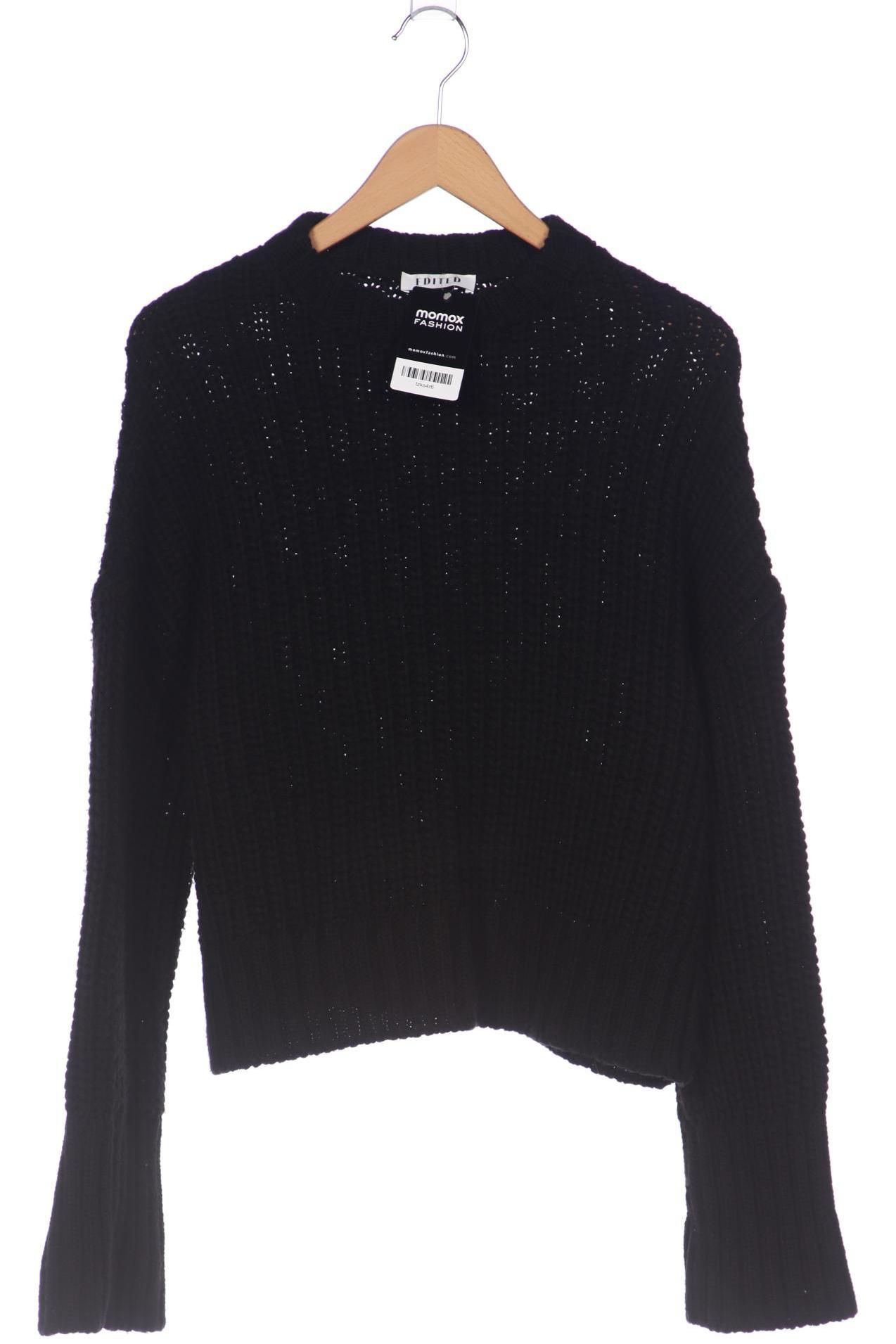 

Edited THE Label Damen Pullover, schwarz, Gr. 38