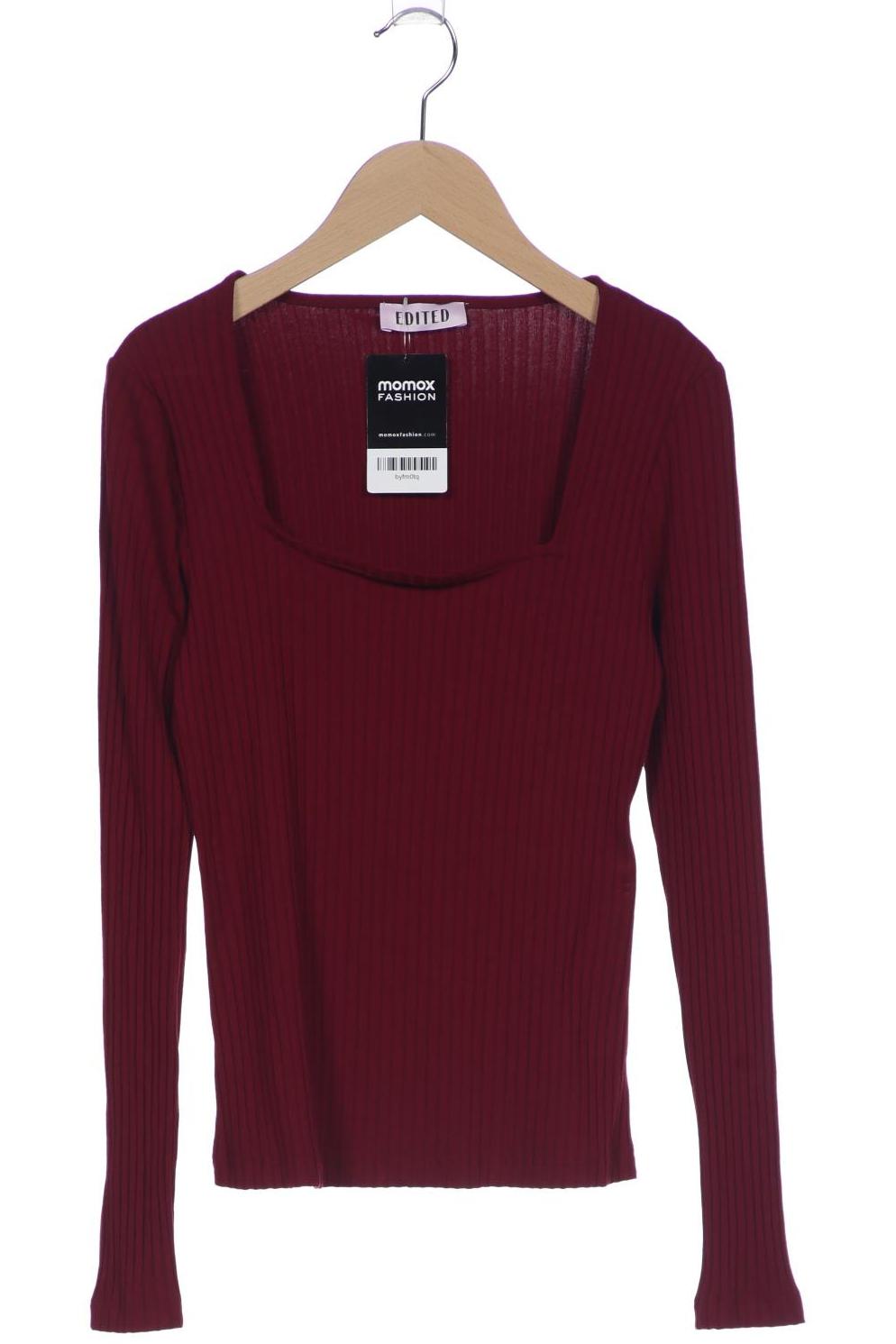 

Edited THE Label Damen Langarmshirt, bordeaux, Gr. 38