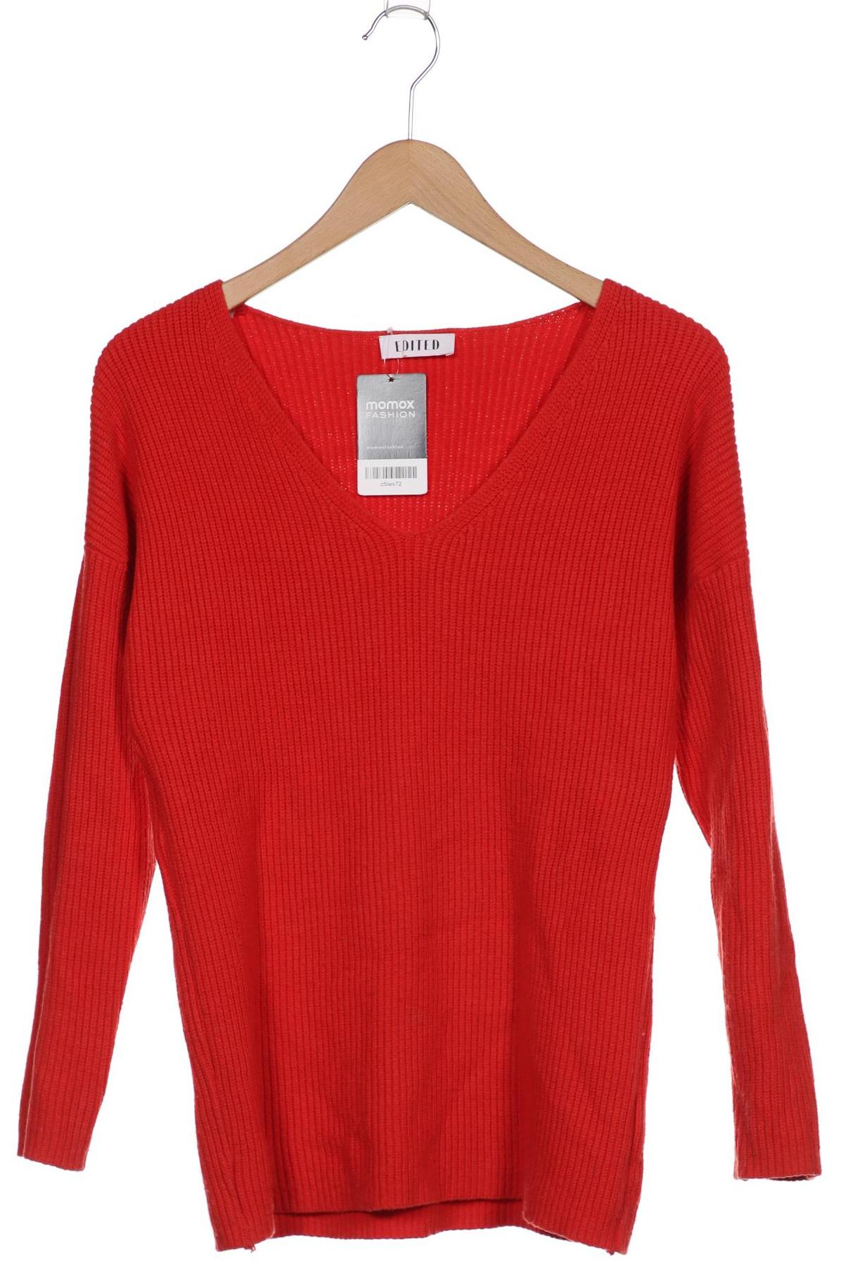 

EDITED THE LABEL Damen Pullover, rot