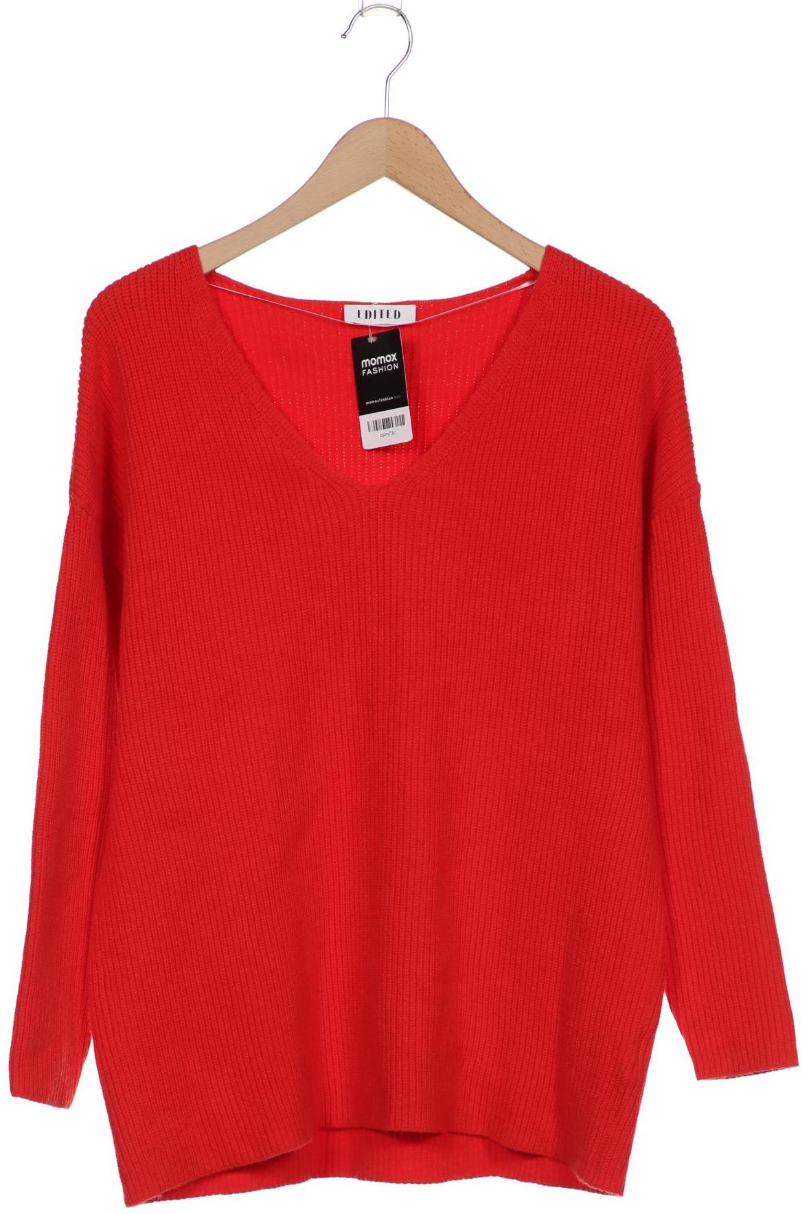 

EDITED THE LABEL Damen Pullover, rot