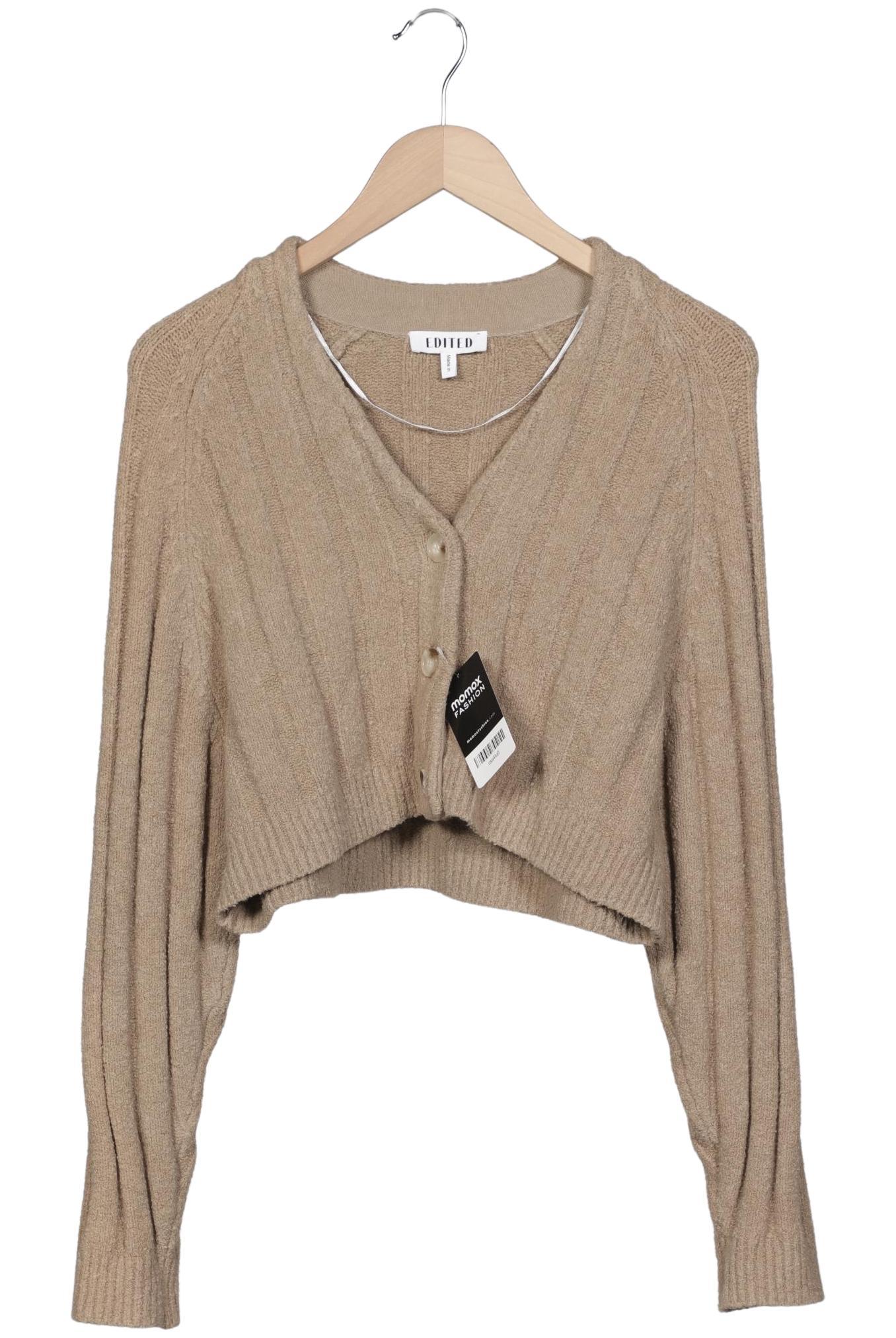 

Edited THE Label Damen Strickjacke, beige, Gr. 36