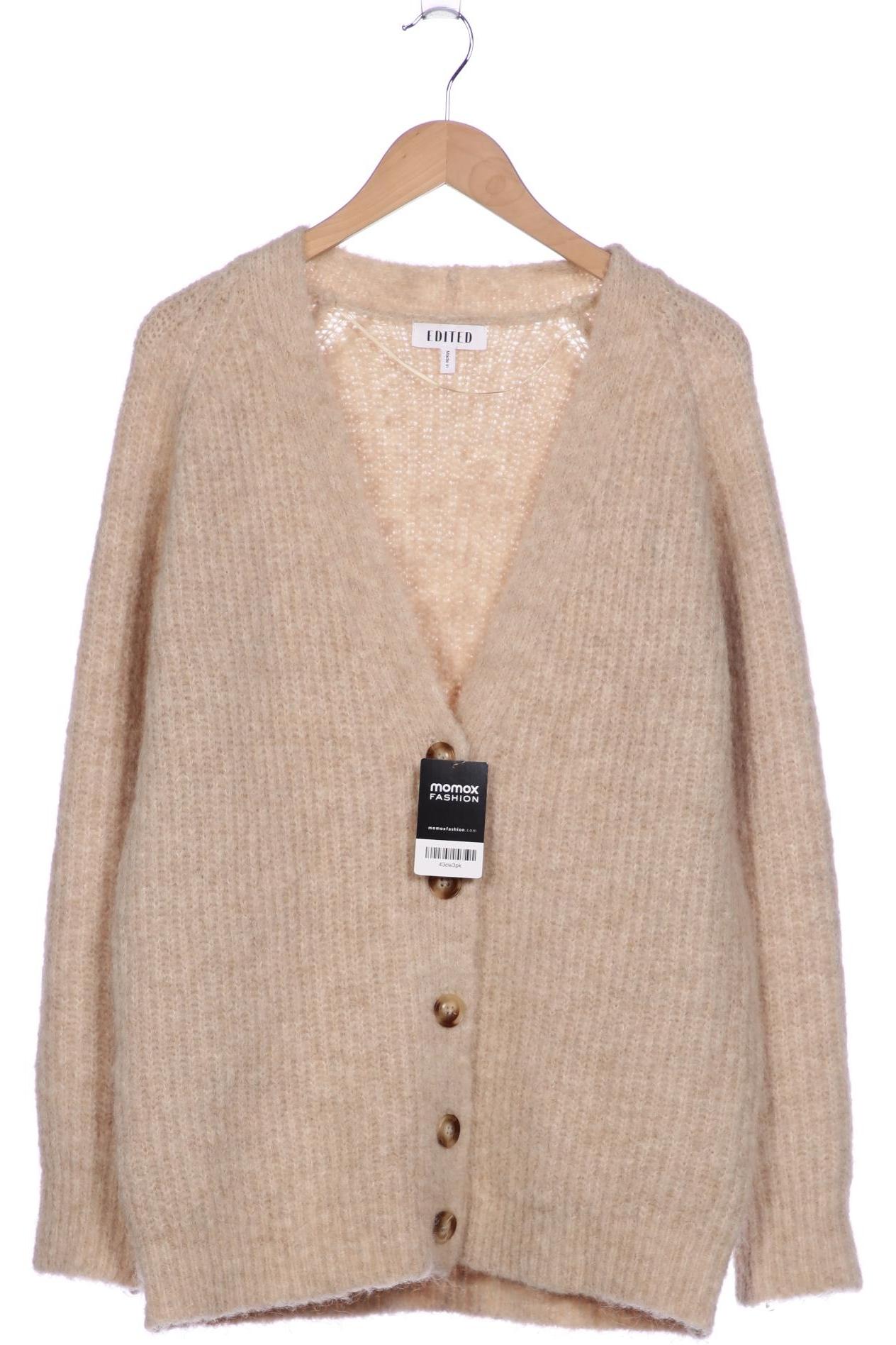 

Edited THE Label Damen Strickjacke, beige, Gr. 34