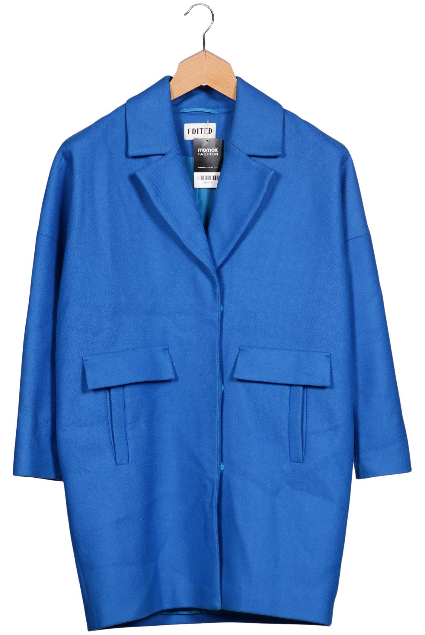 

Edited THE Label Damen Mantel, blau, Gr. 38